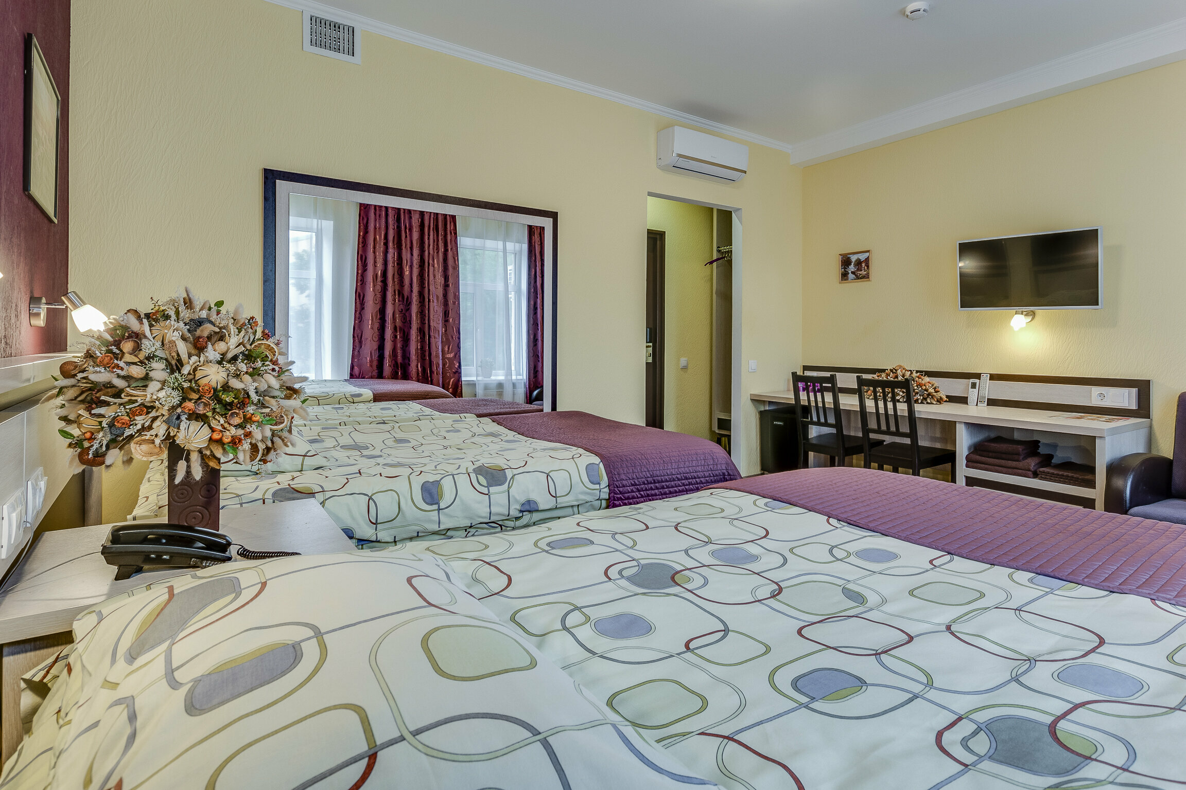 Двухместный номер с 2 отдельными кроватями