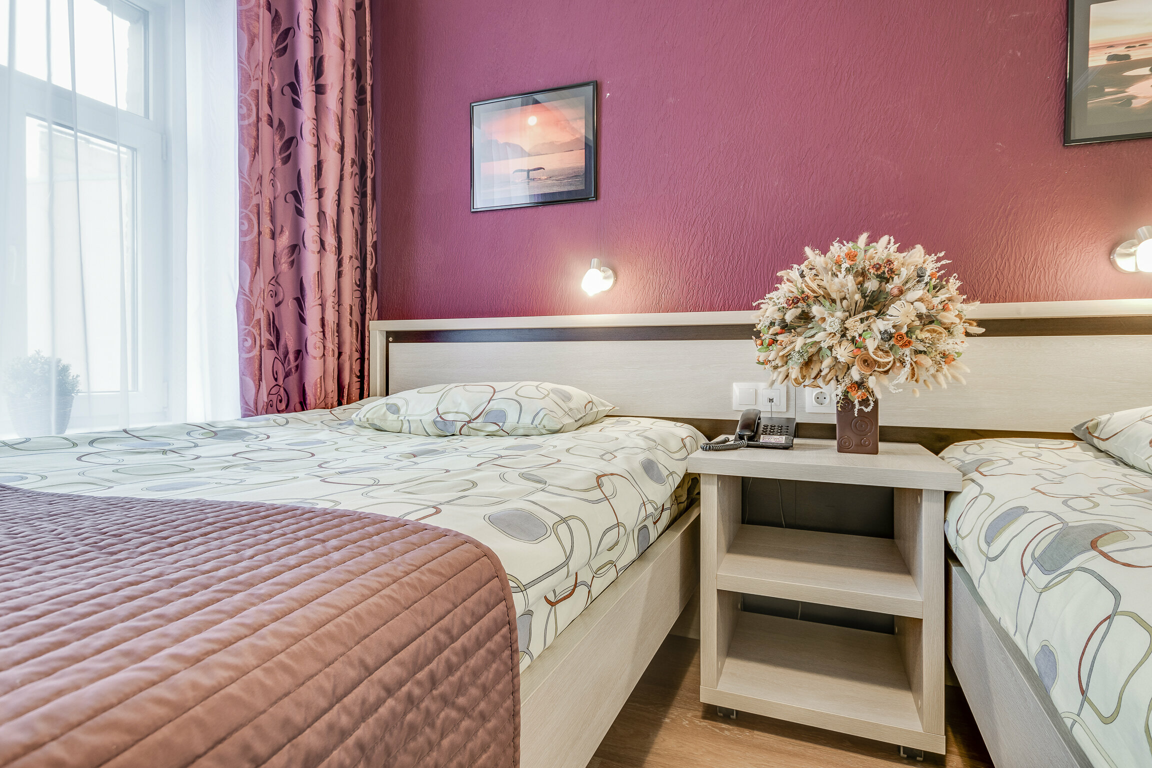 Двухместный номер с 2 отдельными кроватями