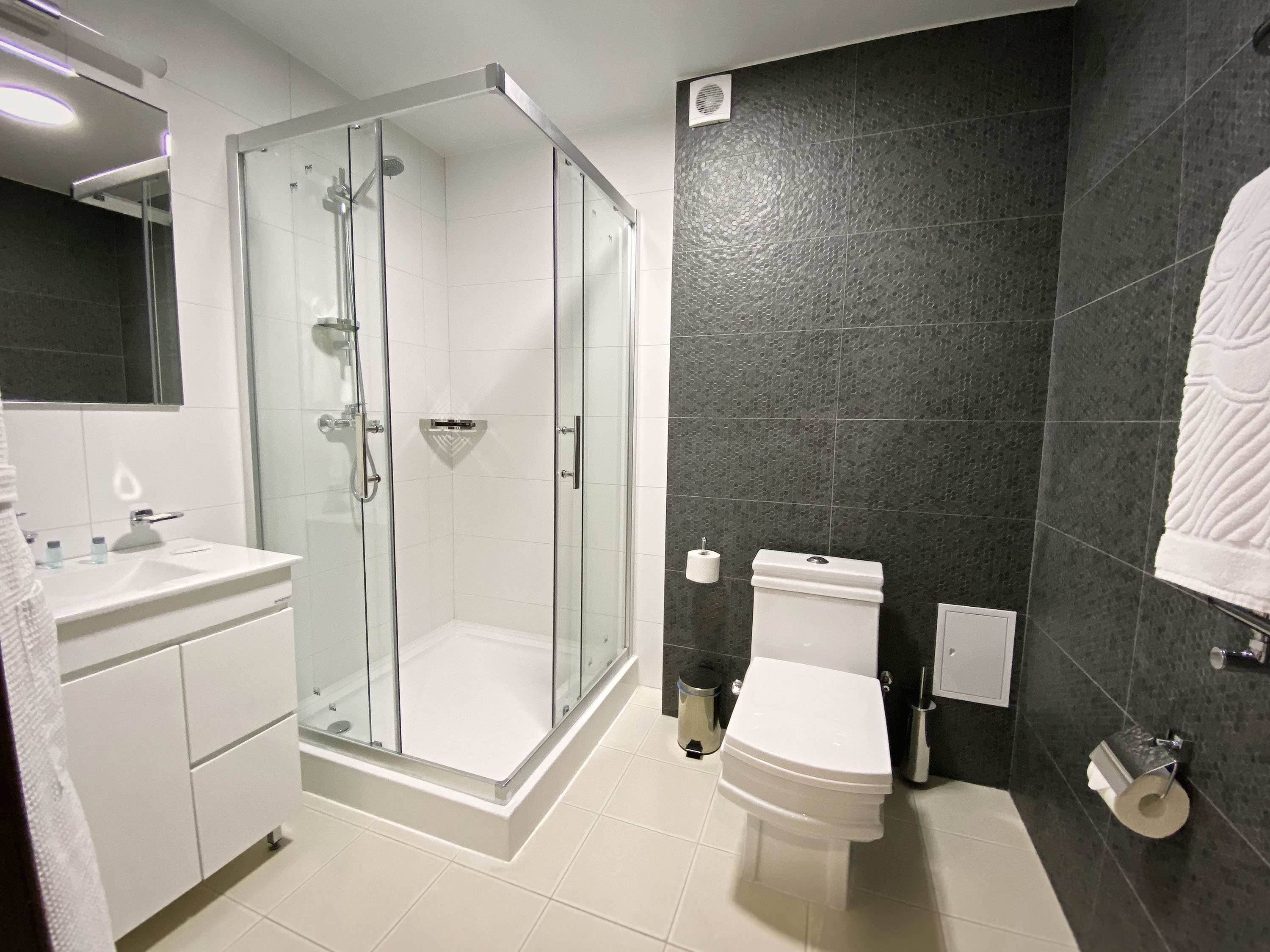 Двухместный номер с 2 отдельными кроватями, вид на горы