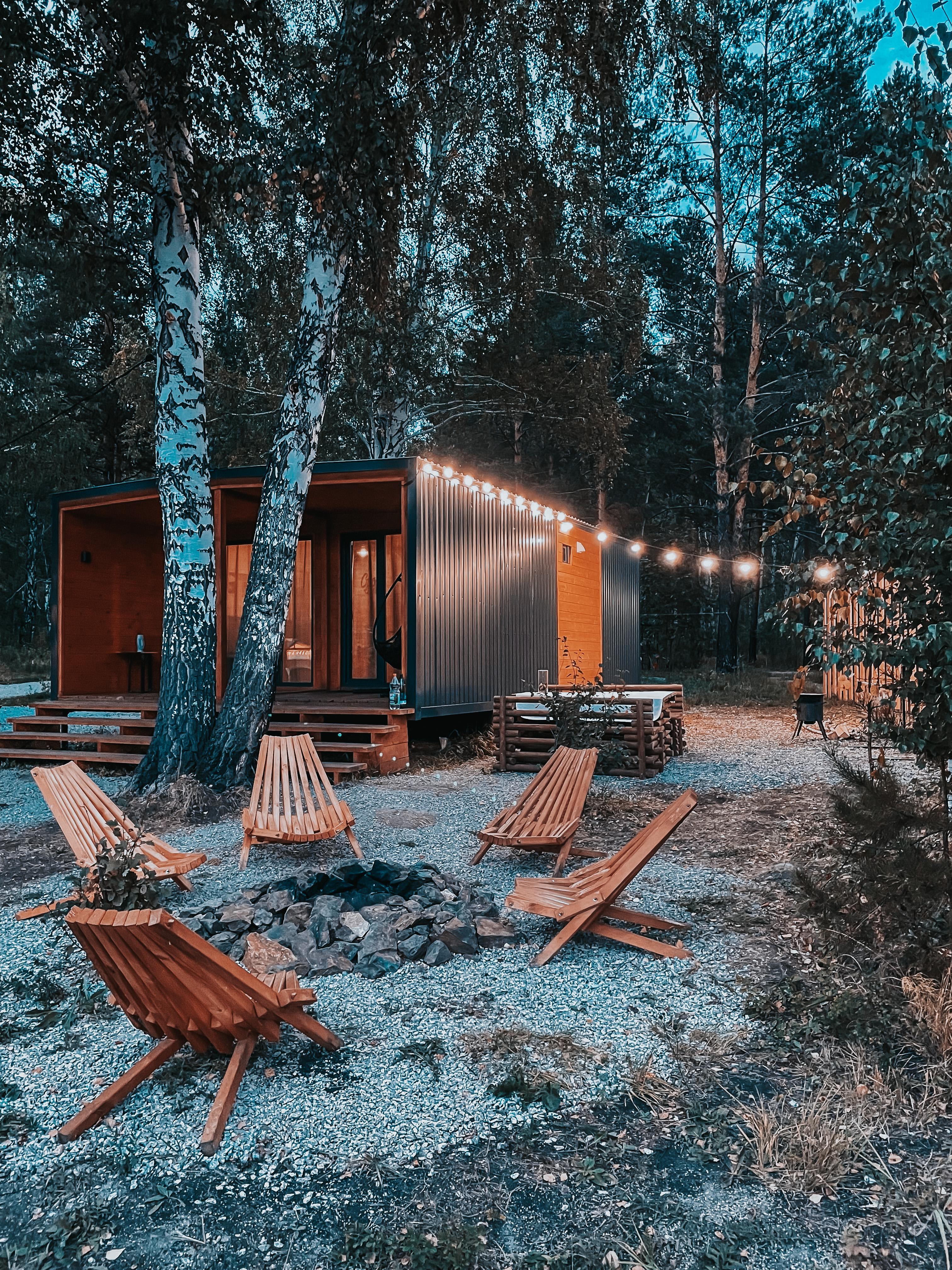 Дом с видом на лес