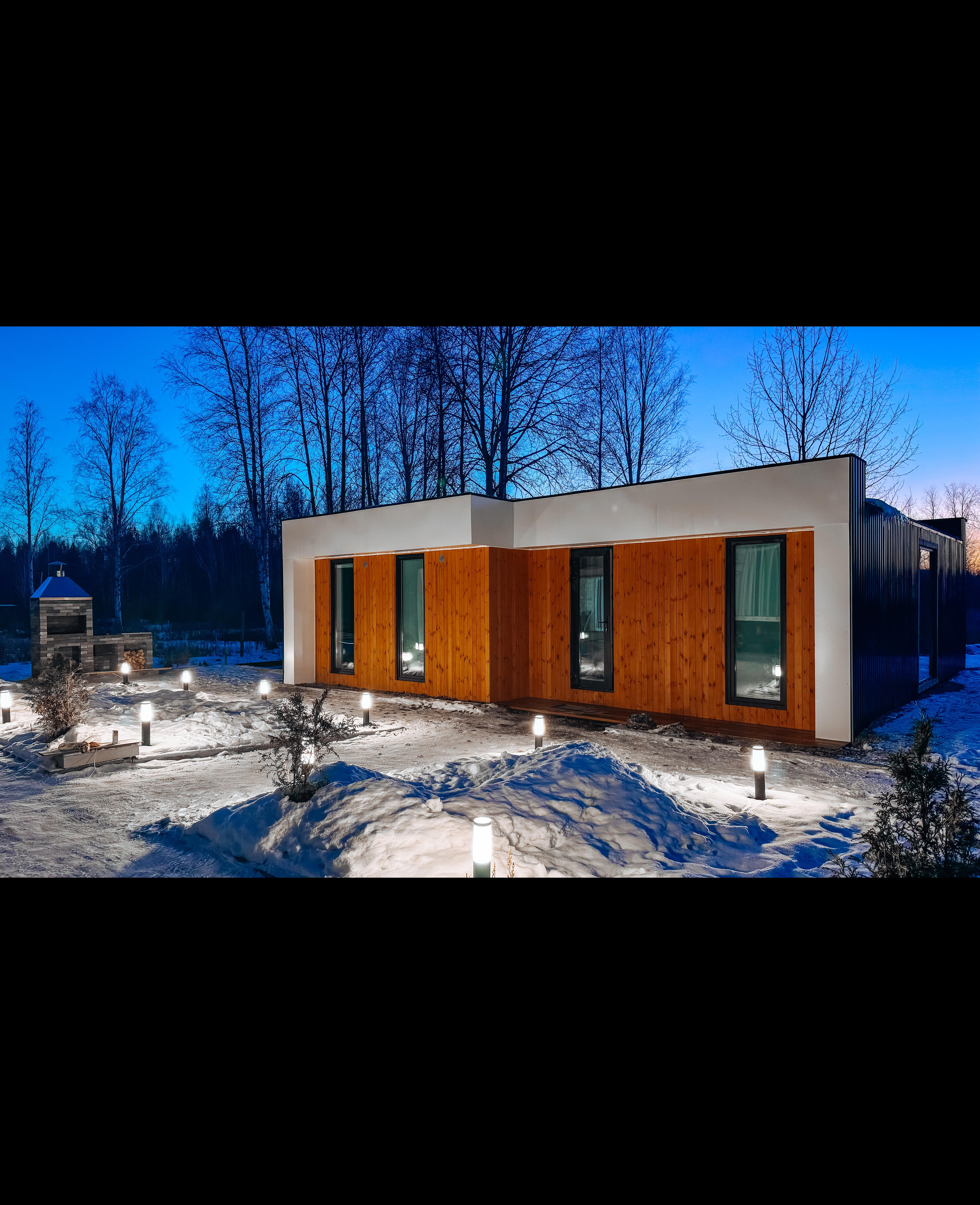 Дом с видом на лес