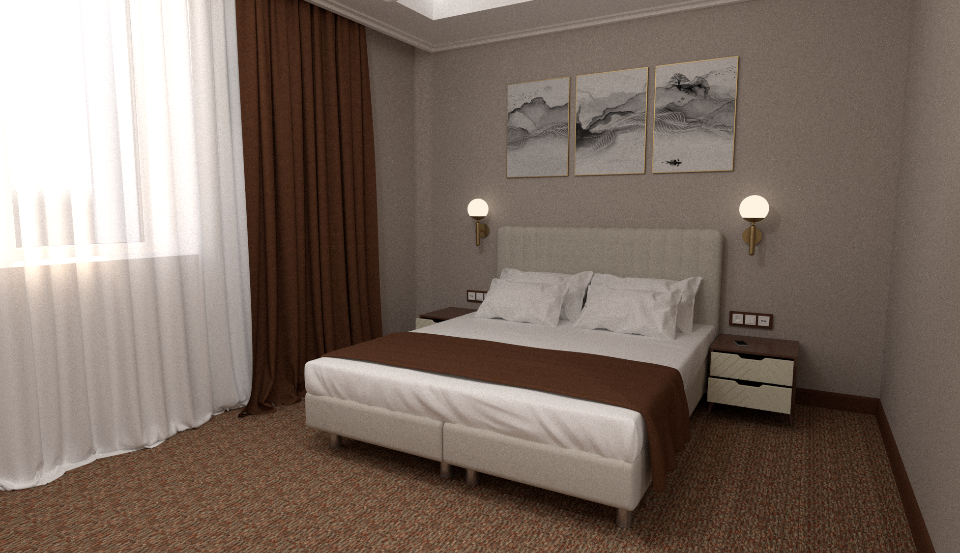 Двухместный номер с 1 кроватью