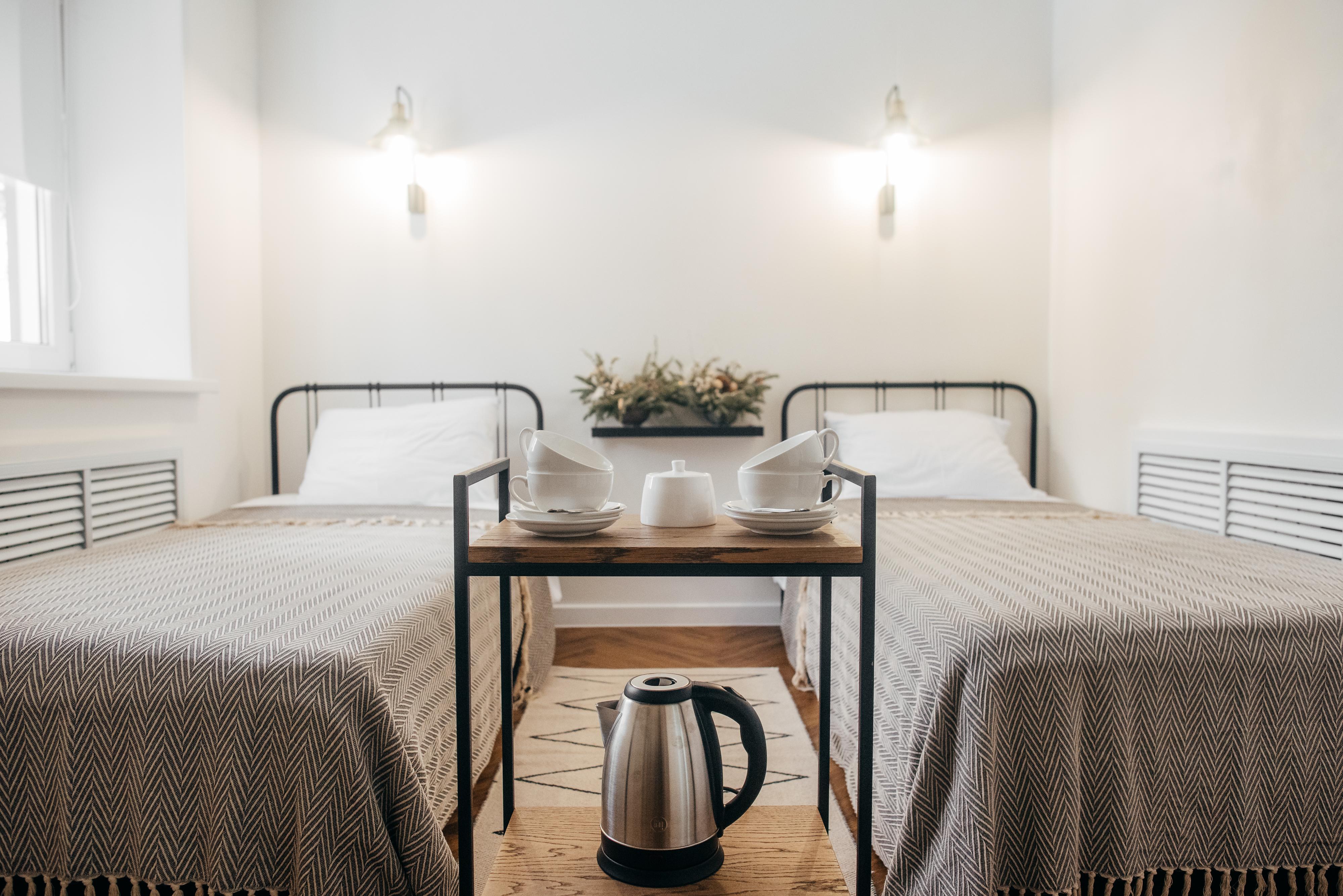 Cемейный номер с собственной ванной комнатой