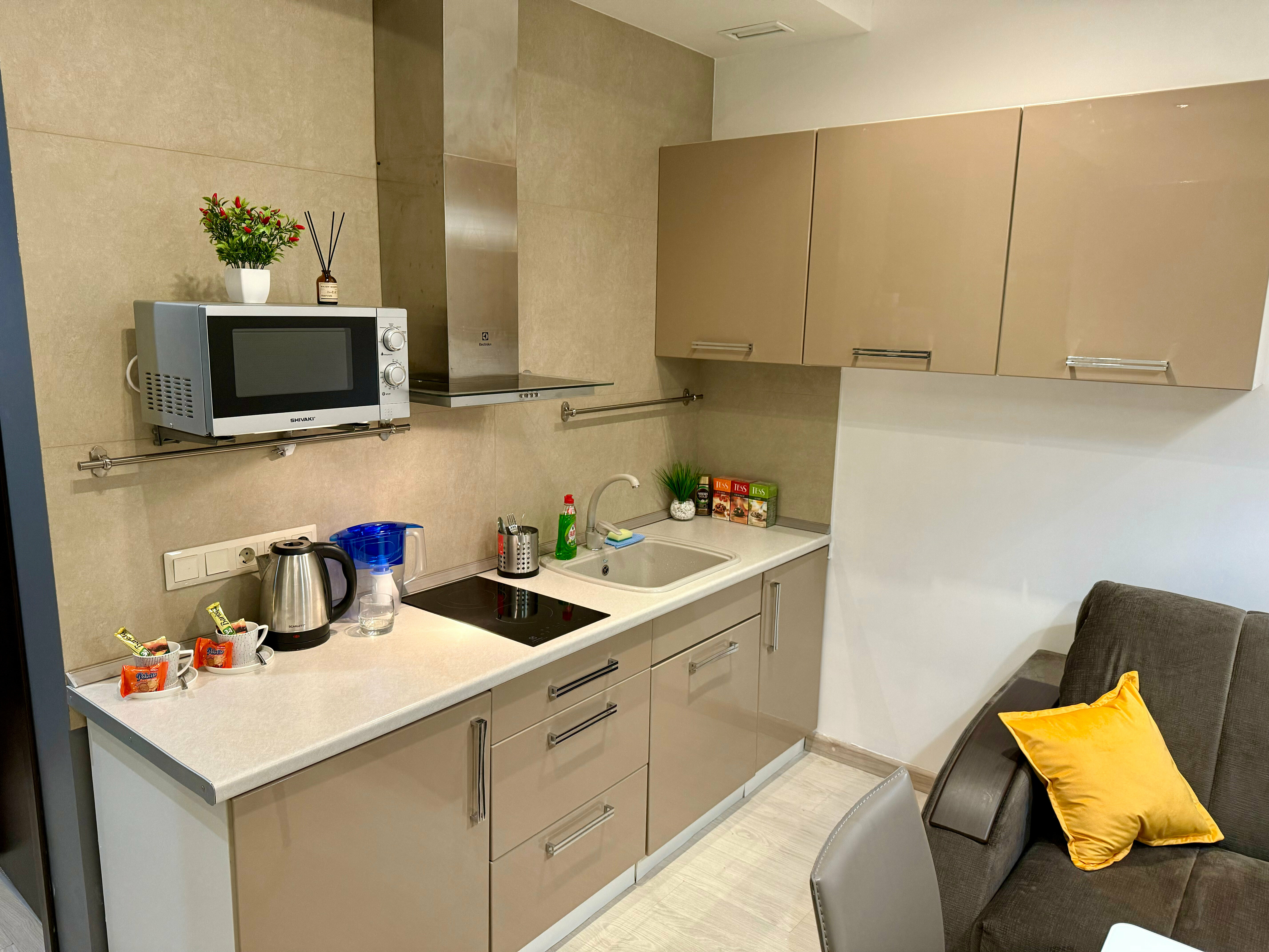 Четырехместный номер с ванной комнатой