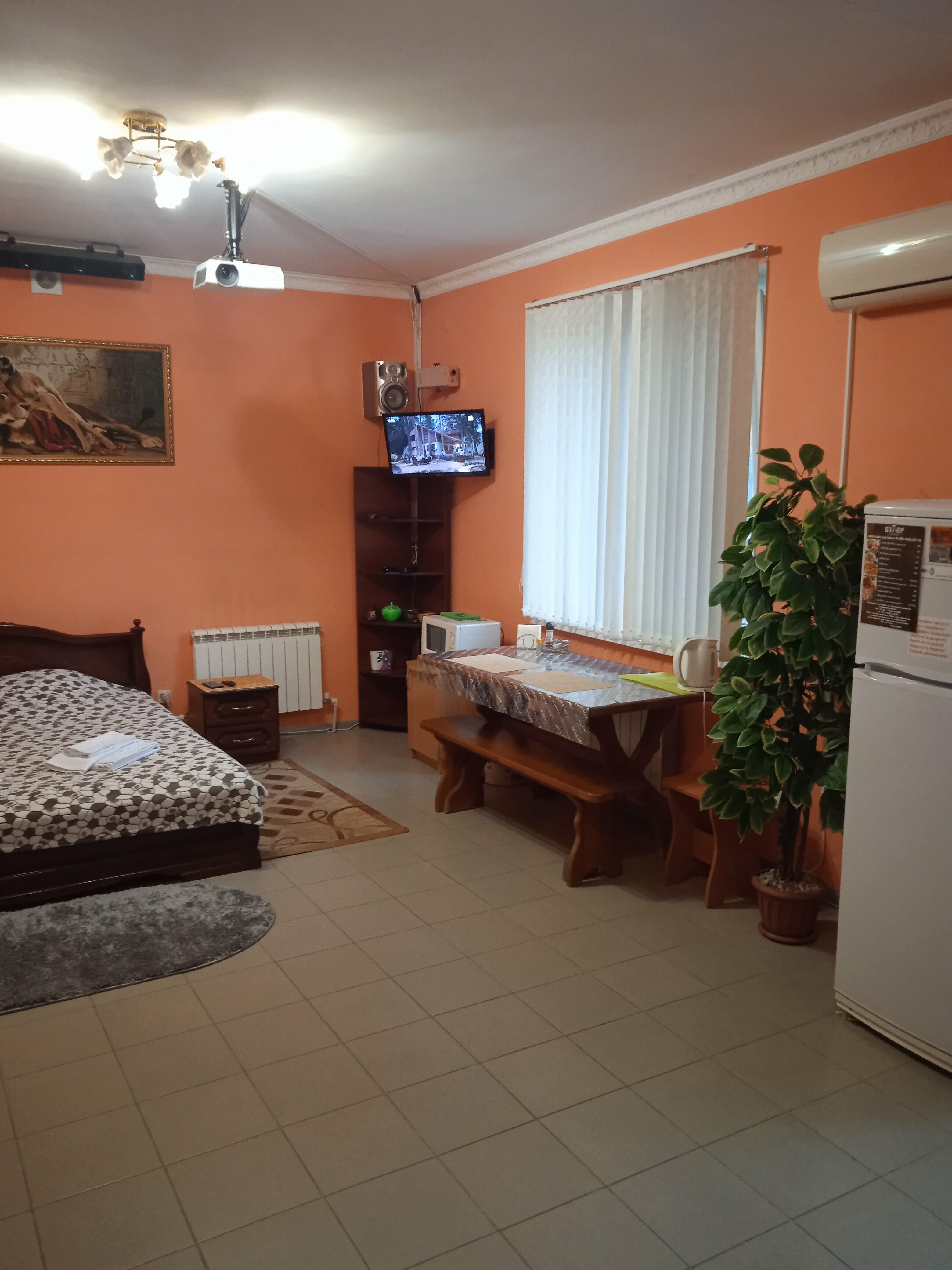 Большой двухместный номер с 1 кроватью