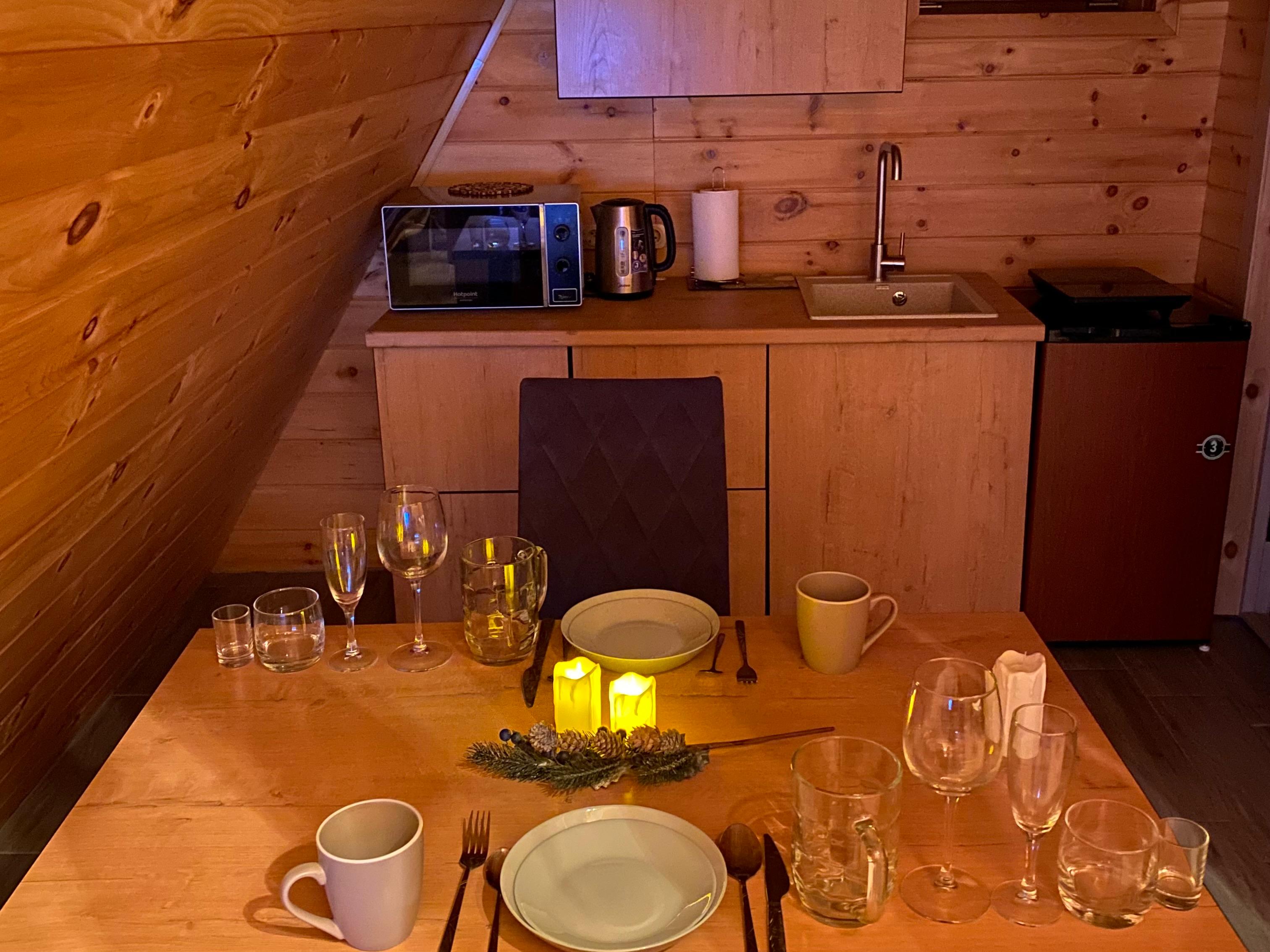 Коттедж с видом на лес