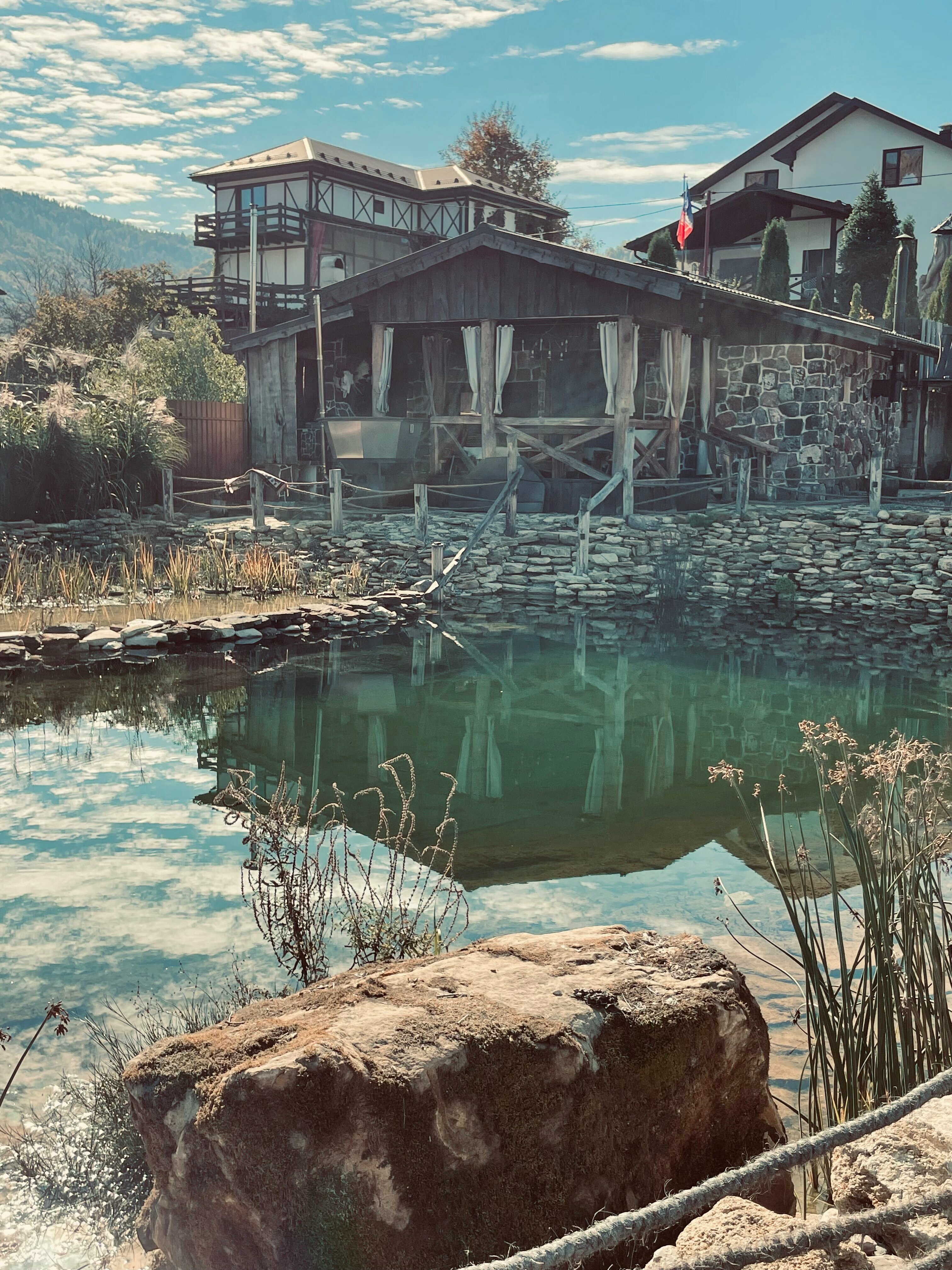 Шале с баней