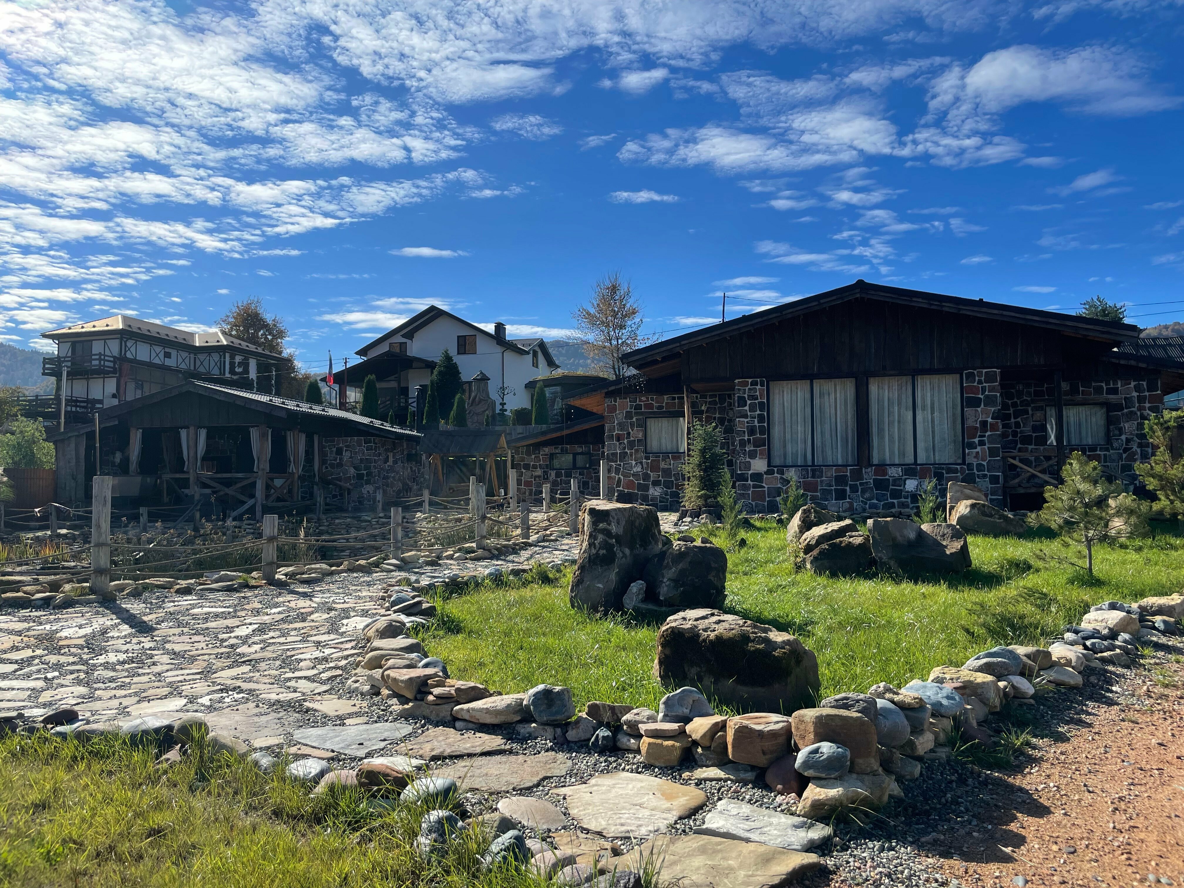 Шале с баней