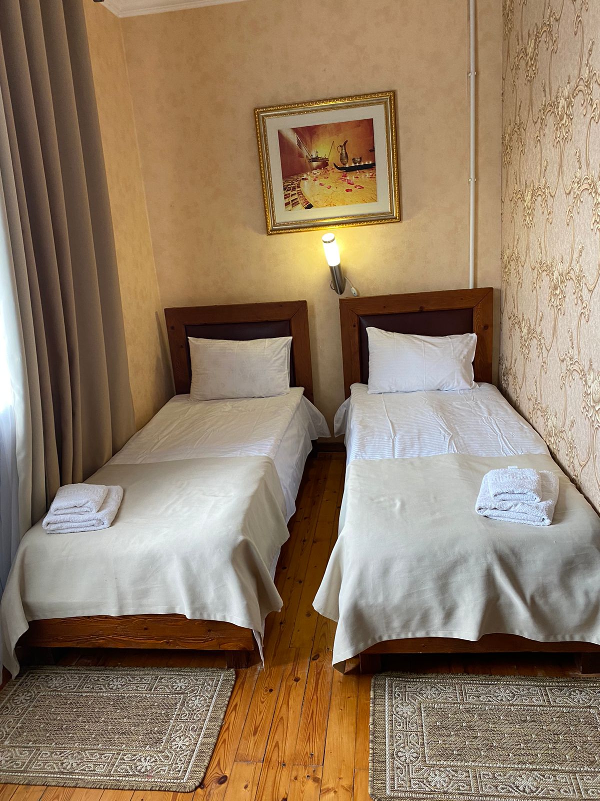 Двухместный номер с 2 отдельными кроватями, вид на горы