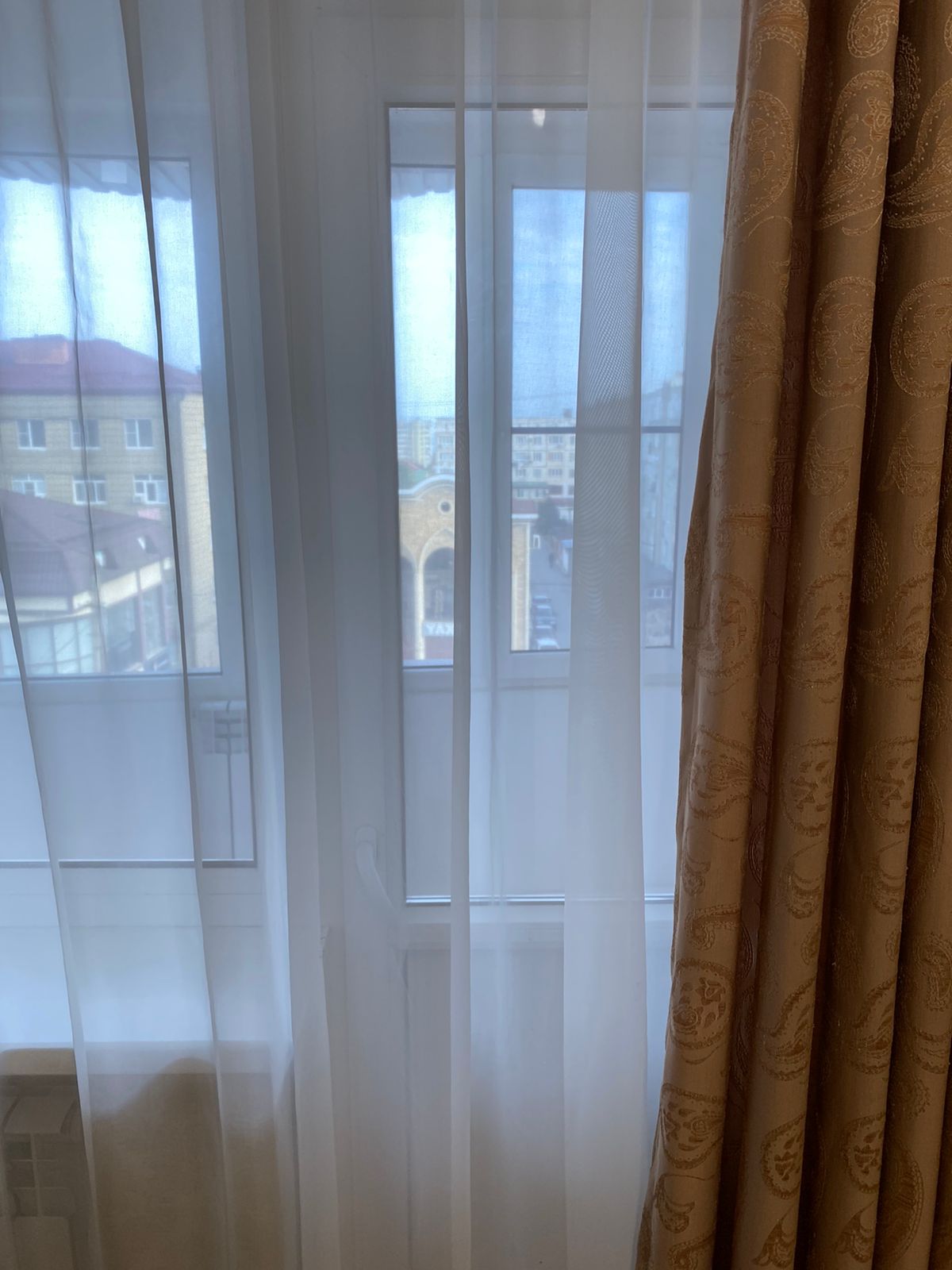 Двухместный номер с 1 кроватью и балконом