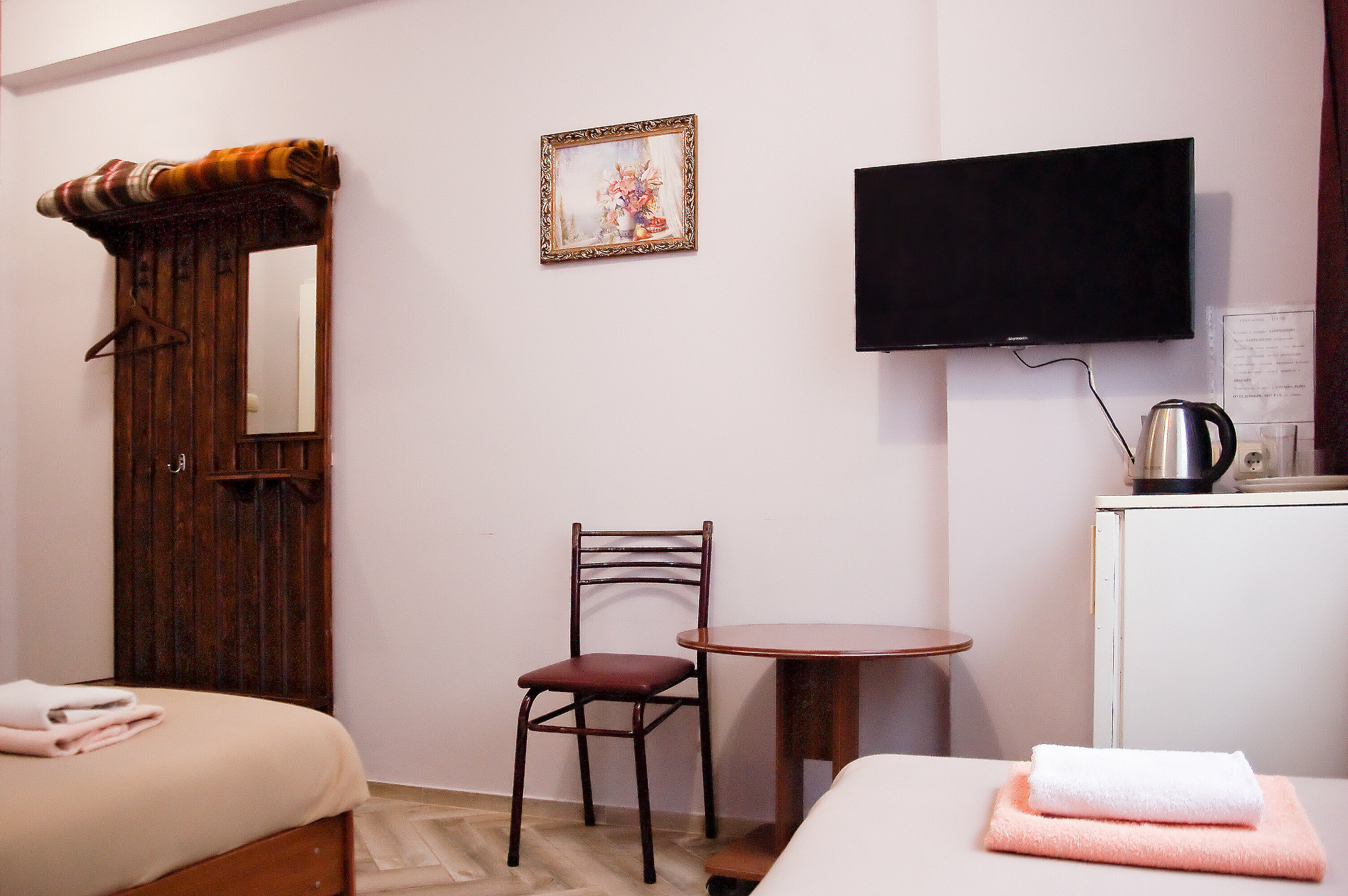 Двухместный номер с 2 отдельными кроватями, вид на город