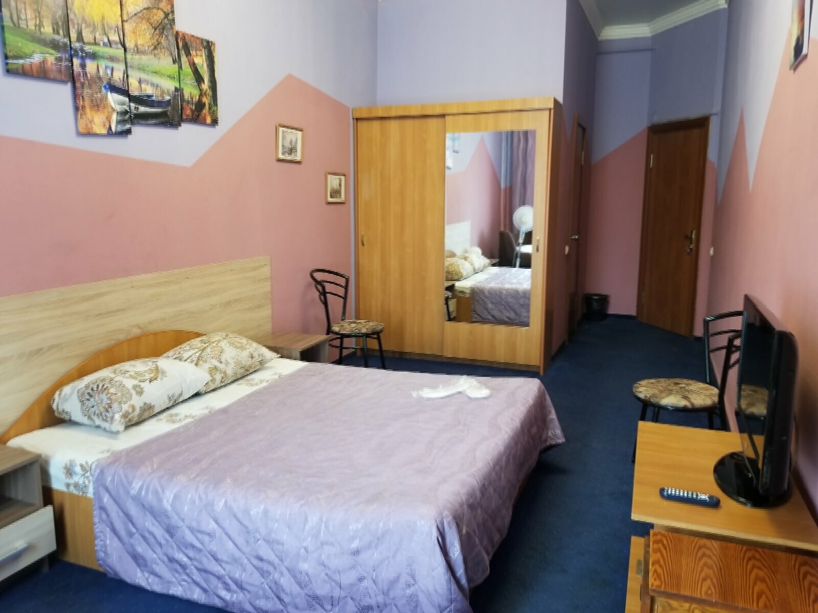 Большой двухместный номер с 1 кроватью