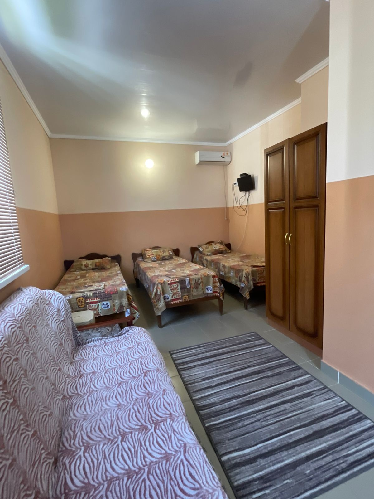 Семейный номер с душем