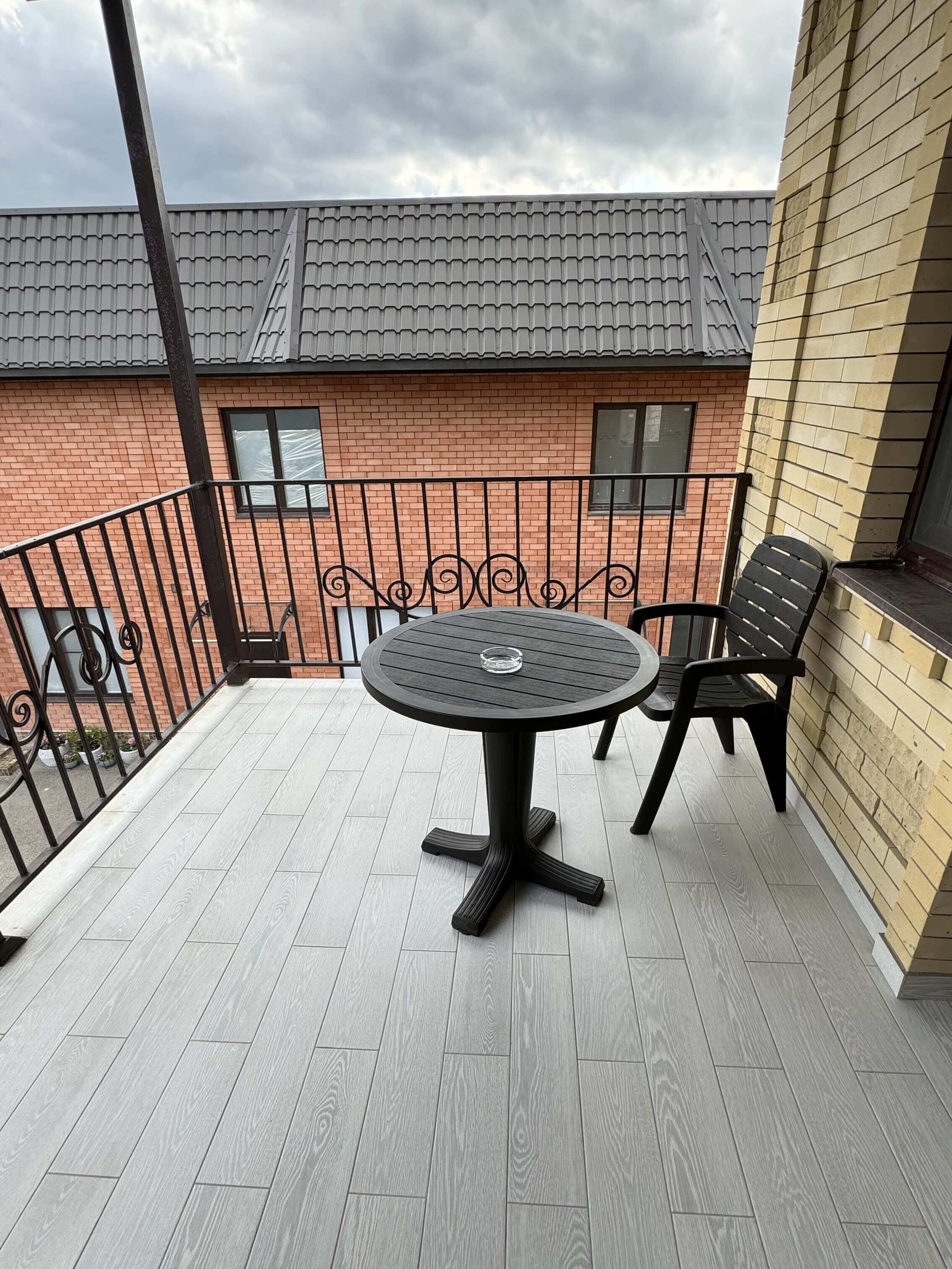 Двухместный номер с 1 кроватью и балконом