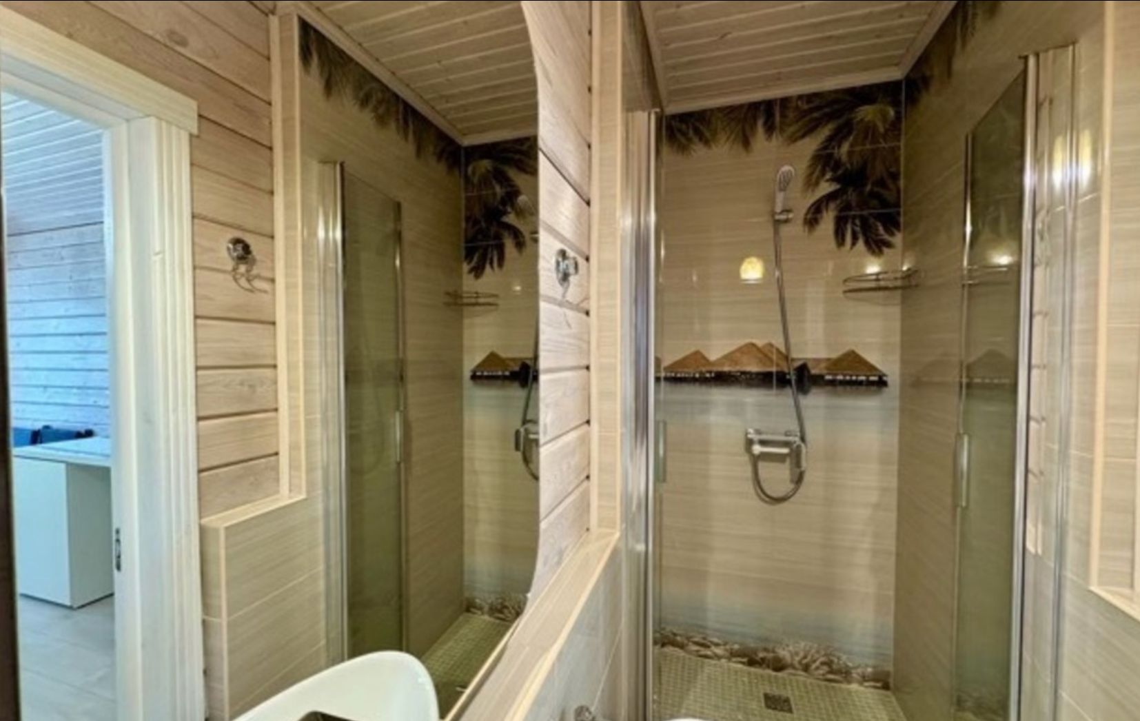 Улучшенный двухместный номер с 1 кроватью или 2 отдельными кроватями, вид на горы