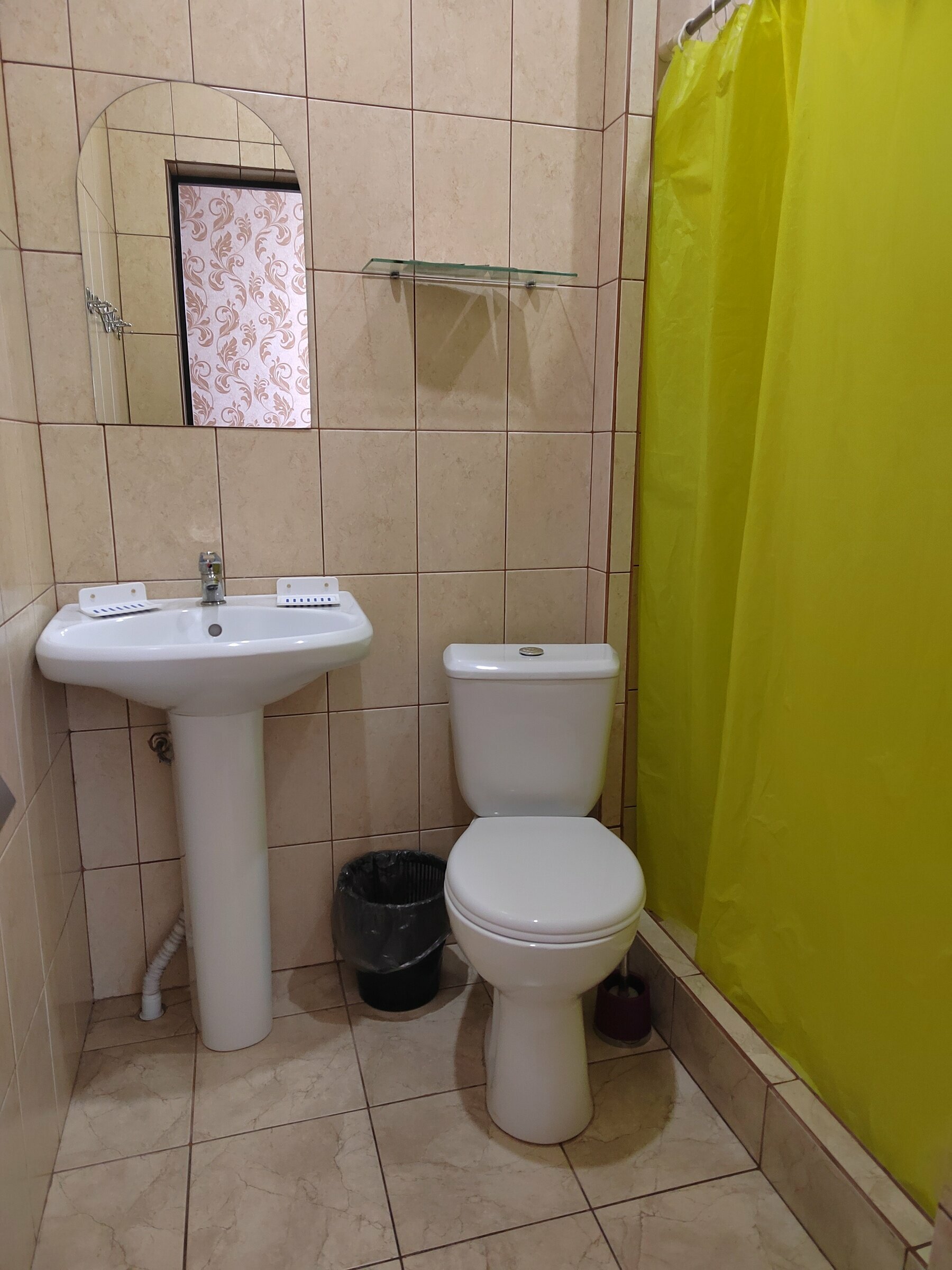 Двухместный номер с 2 отдельными кроватями и душем