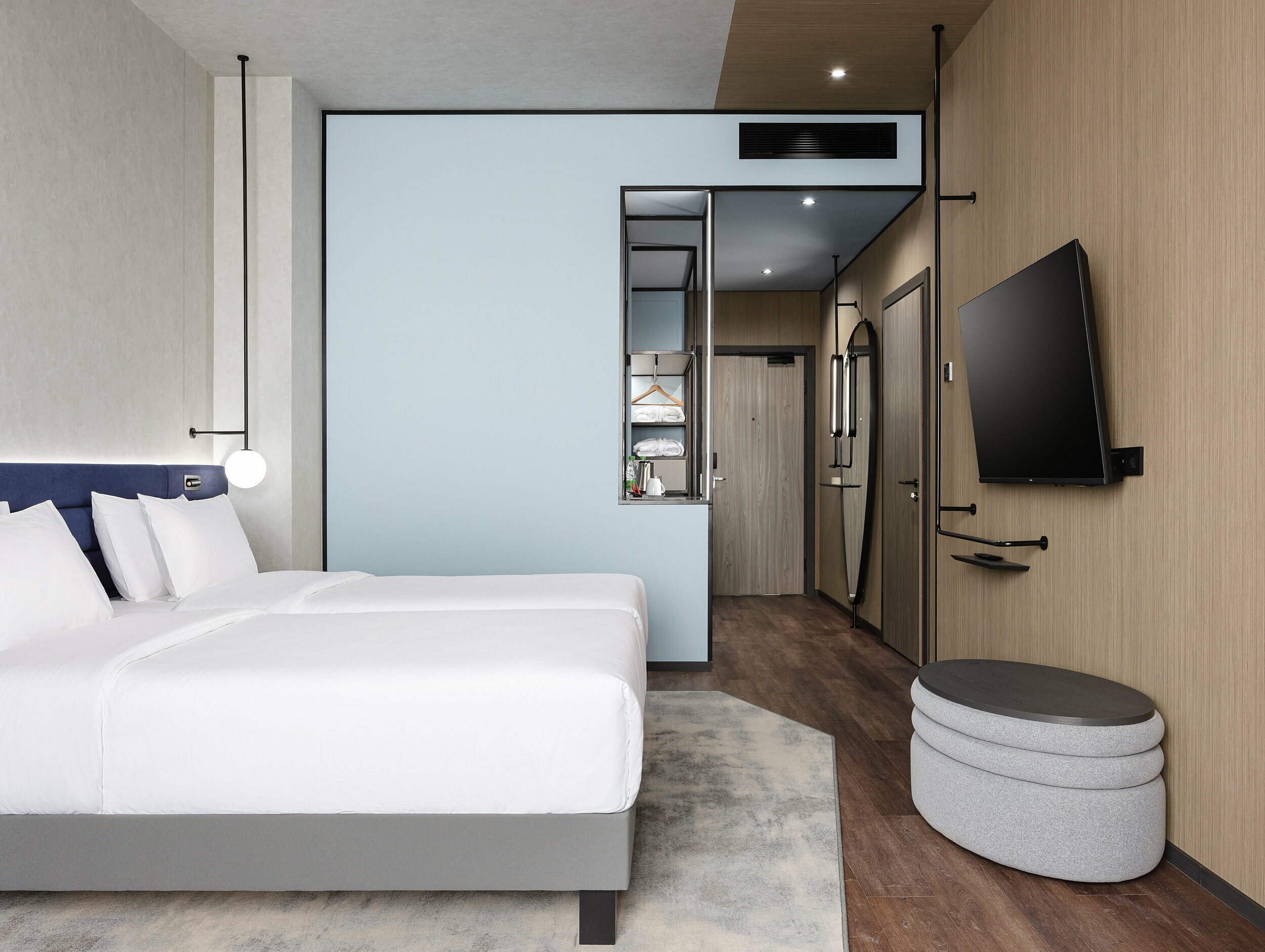 Номер Бизнес с двумя раздельными кроватями