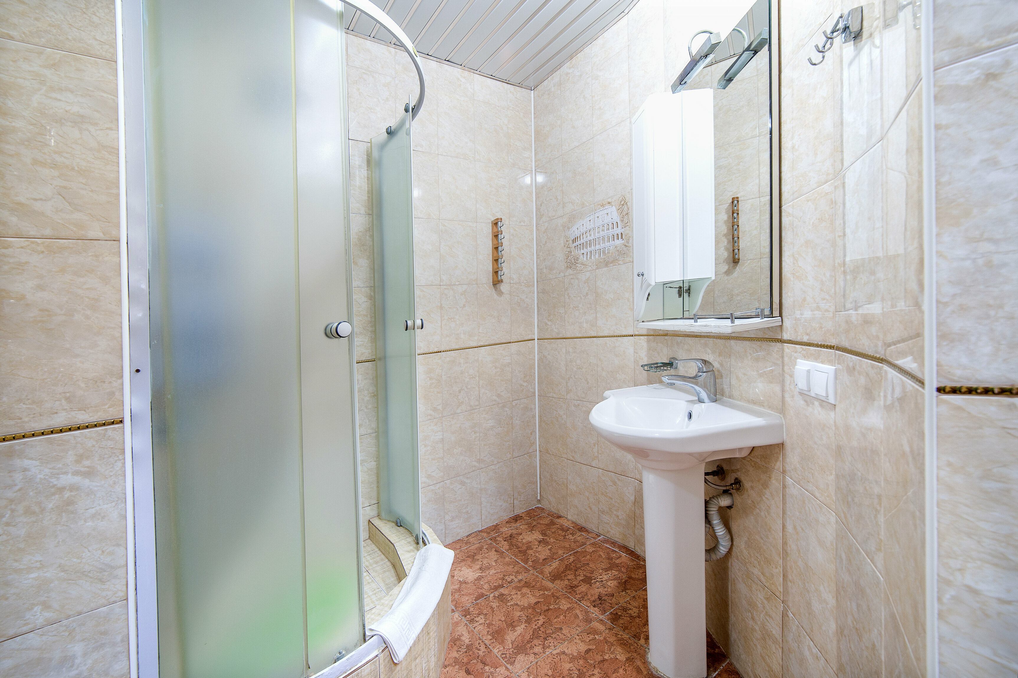 Двухместный номер с 1 кроватью и балконом