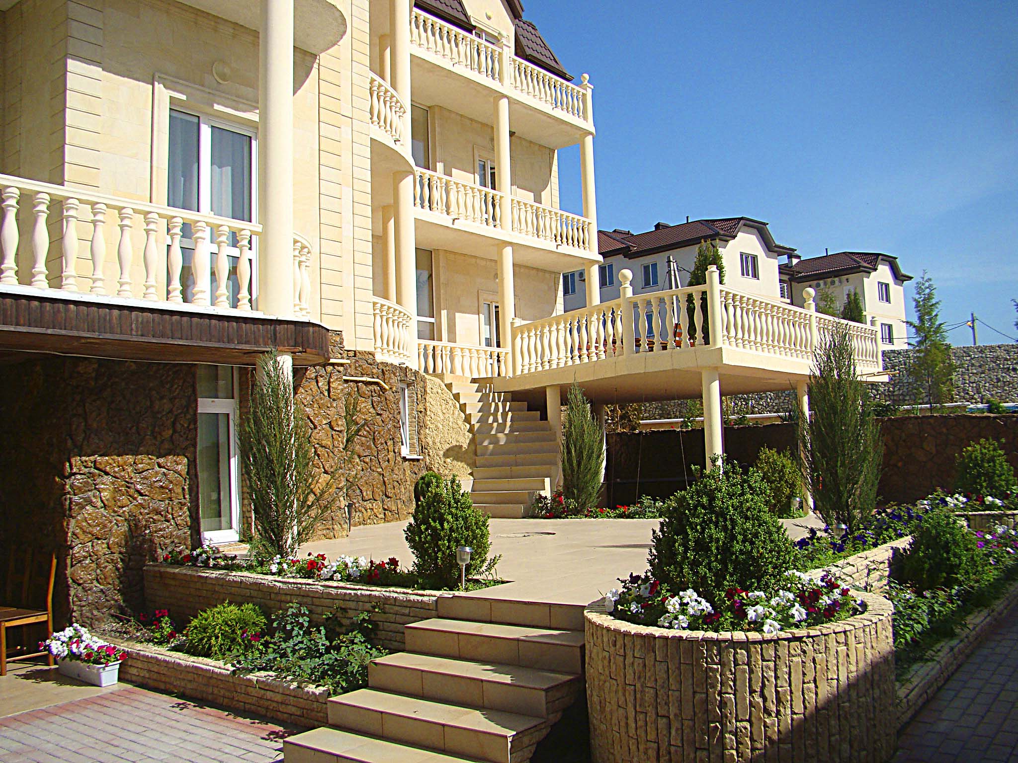 Двухместный номер Делюкс с 1 кроватью и балконом, вид на море