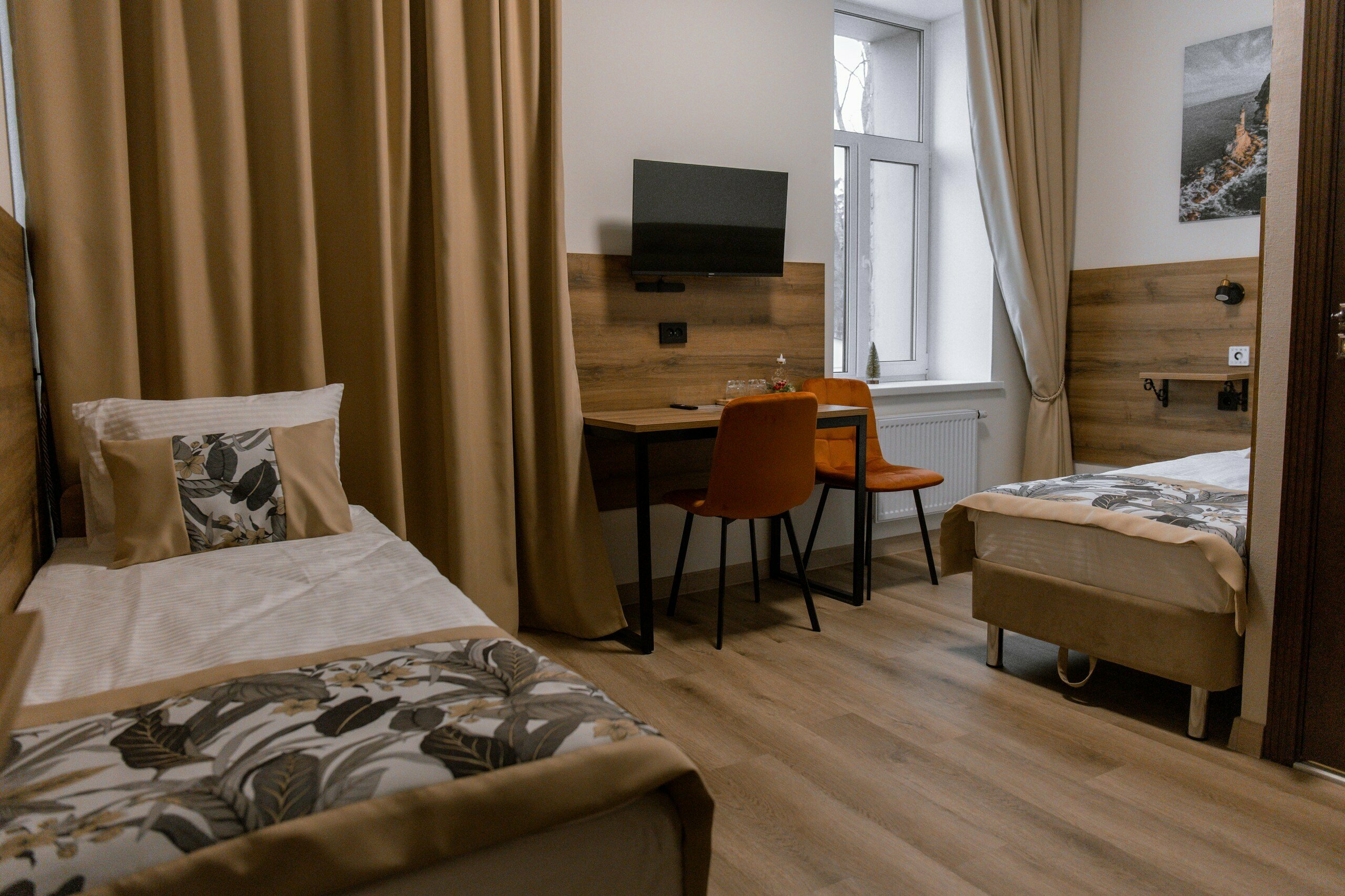 Двухместный номер с 1 кроватью или 2 отдельными кроватями