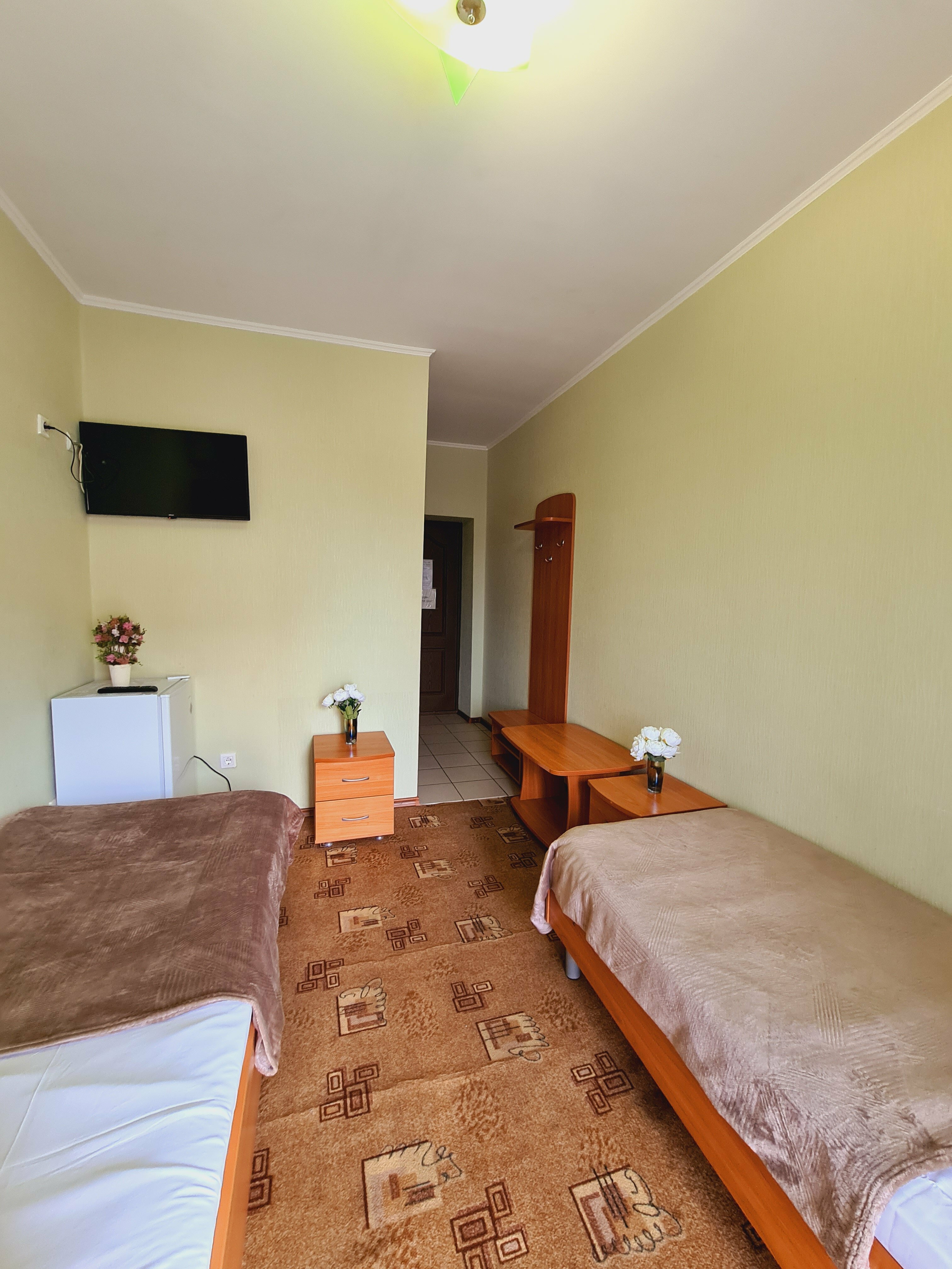 Стандартный двухместный номер с 1 кроватью или 2 отдельными кроватями и балконом