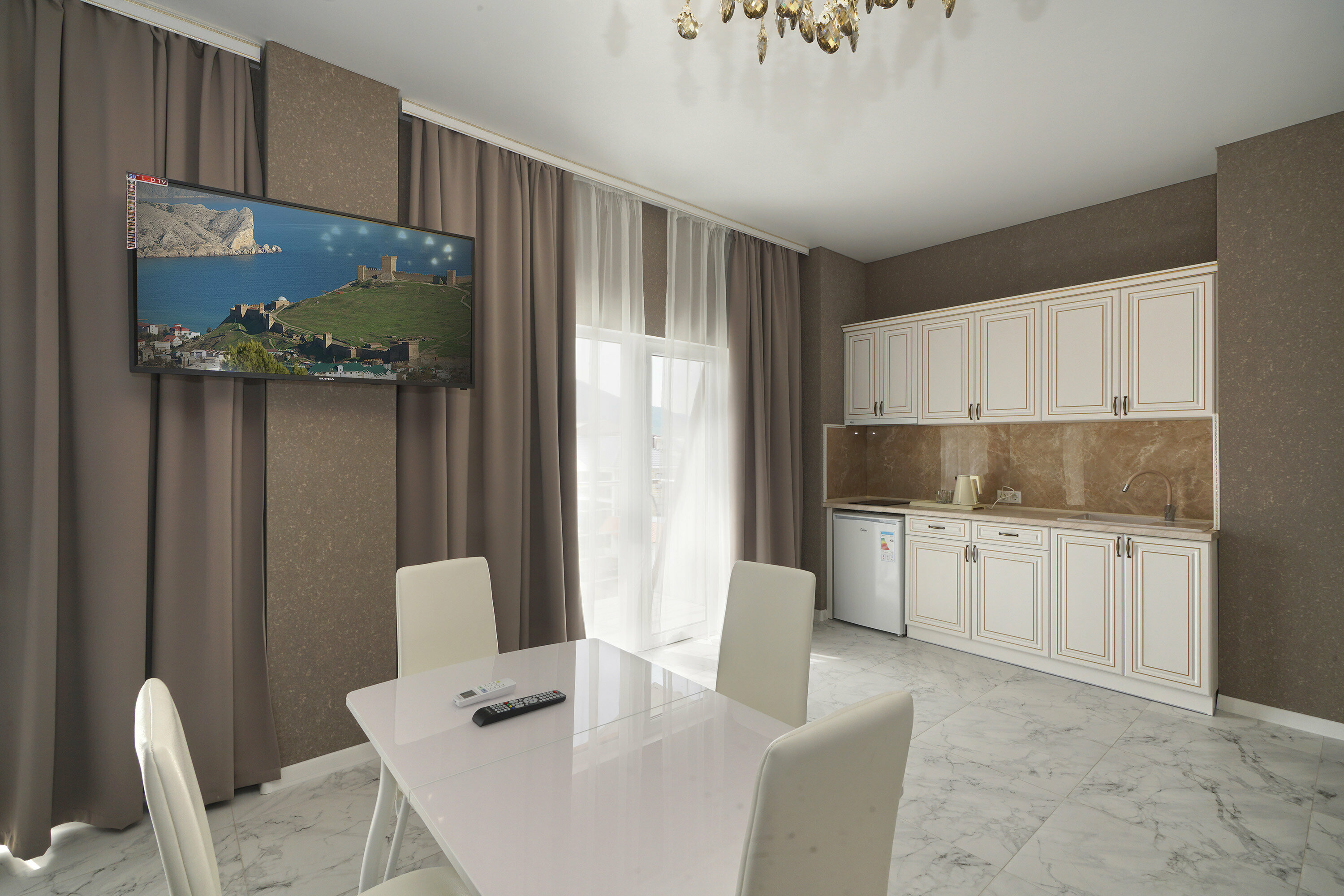 Номер-студия с видом на море