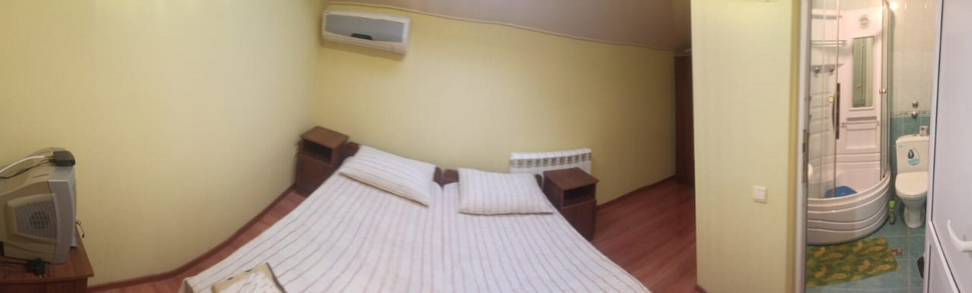 Небольшой двухместный номер с 1 кроватью или 2 отдельными кроватями