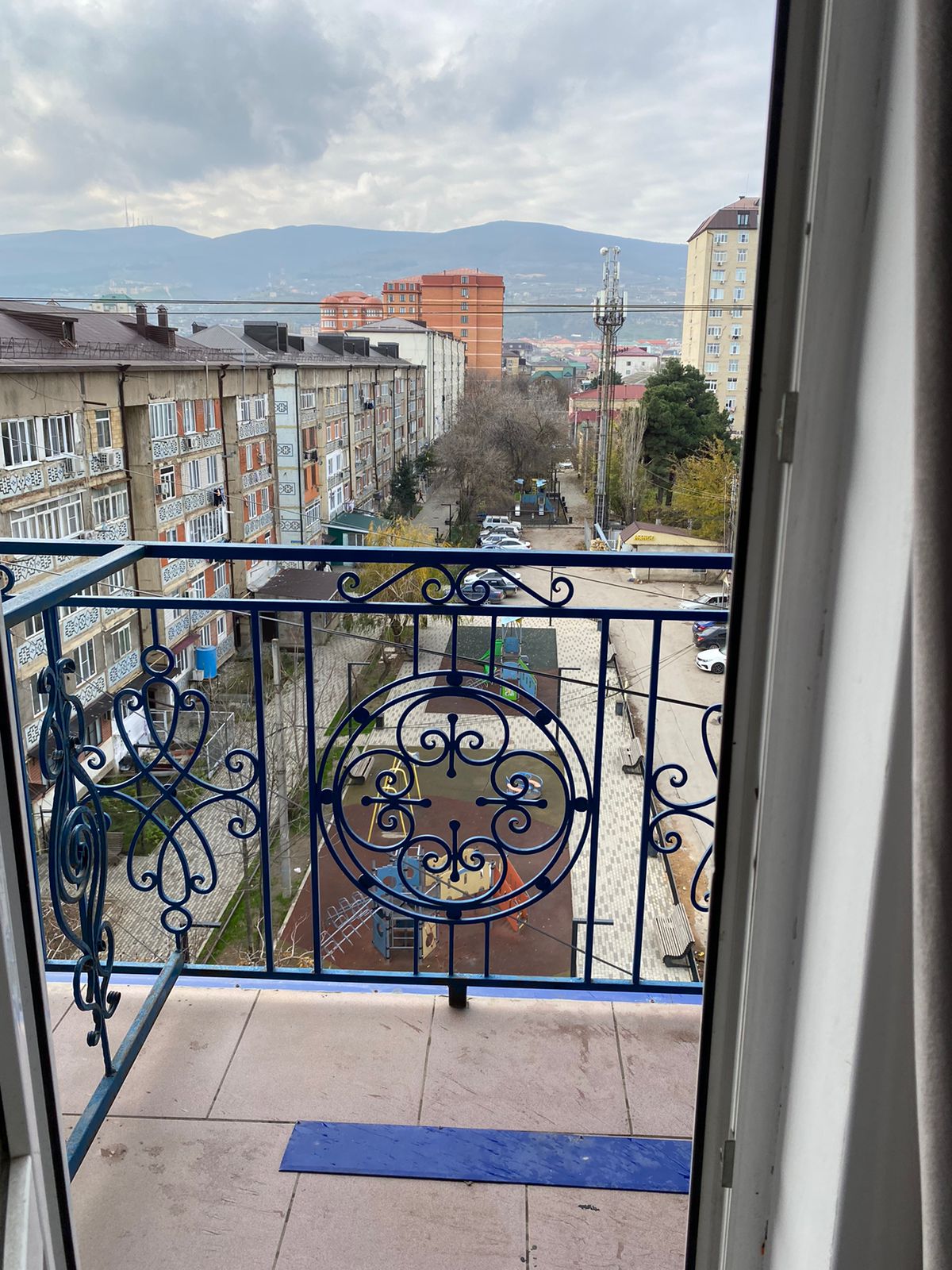 Двухместный номер с 1 кроватью и видом на горы