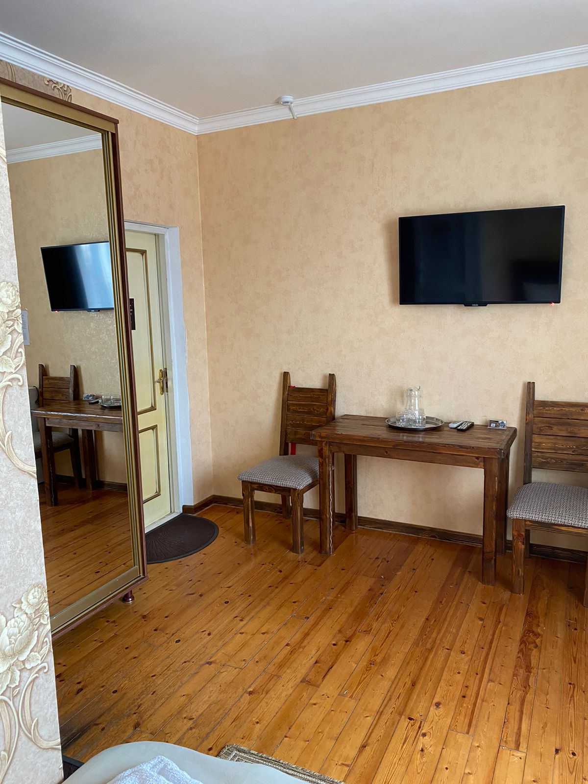 Двухместный номер с 2 отдельными кроватями, вид на горы