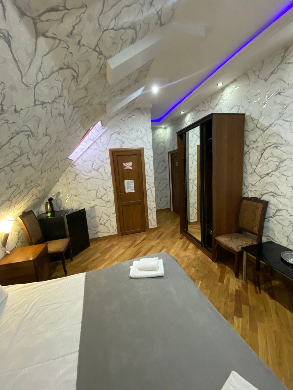 Двухместный номер с 1 кроватью и собственной ванной комнатой