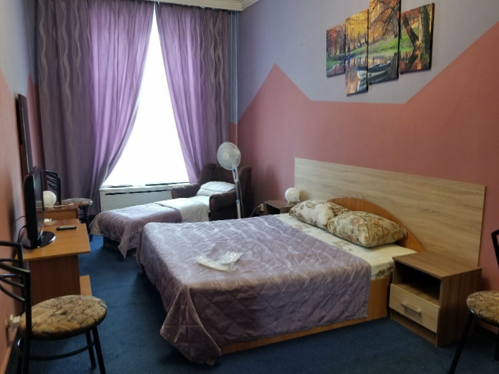 Большой двухместный номер с 1 кроватью