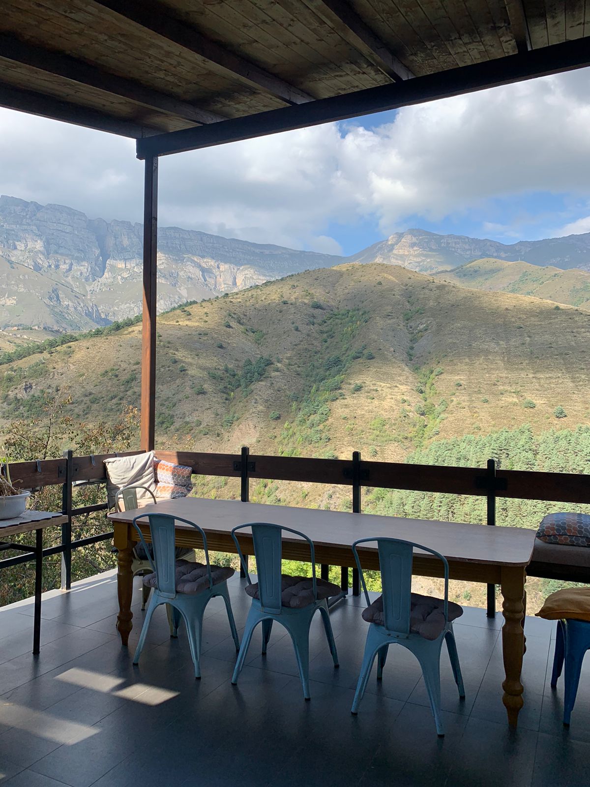 Дом с видом на горы