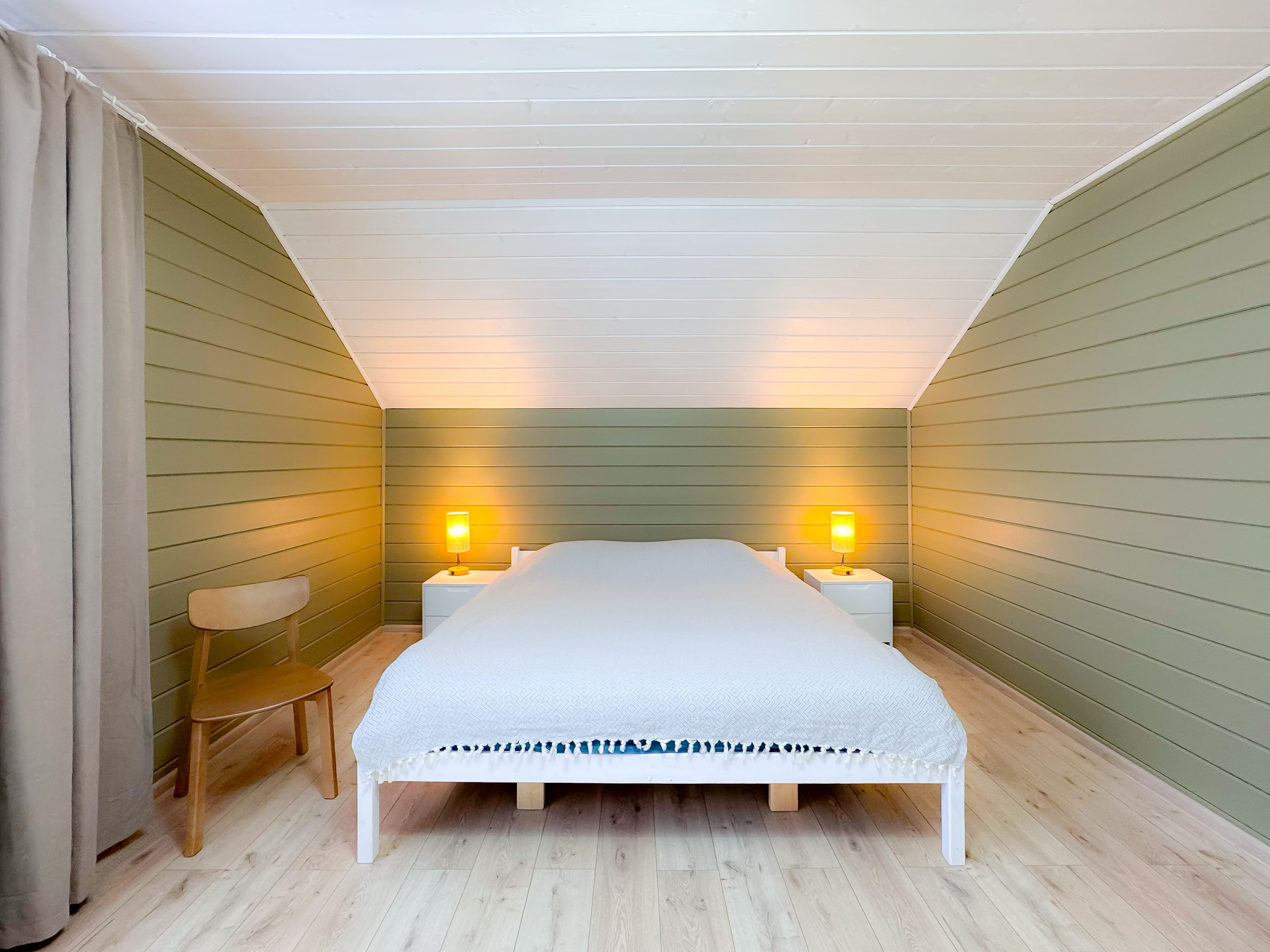 Коттедж улучшенный с мангальной зоной