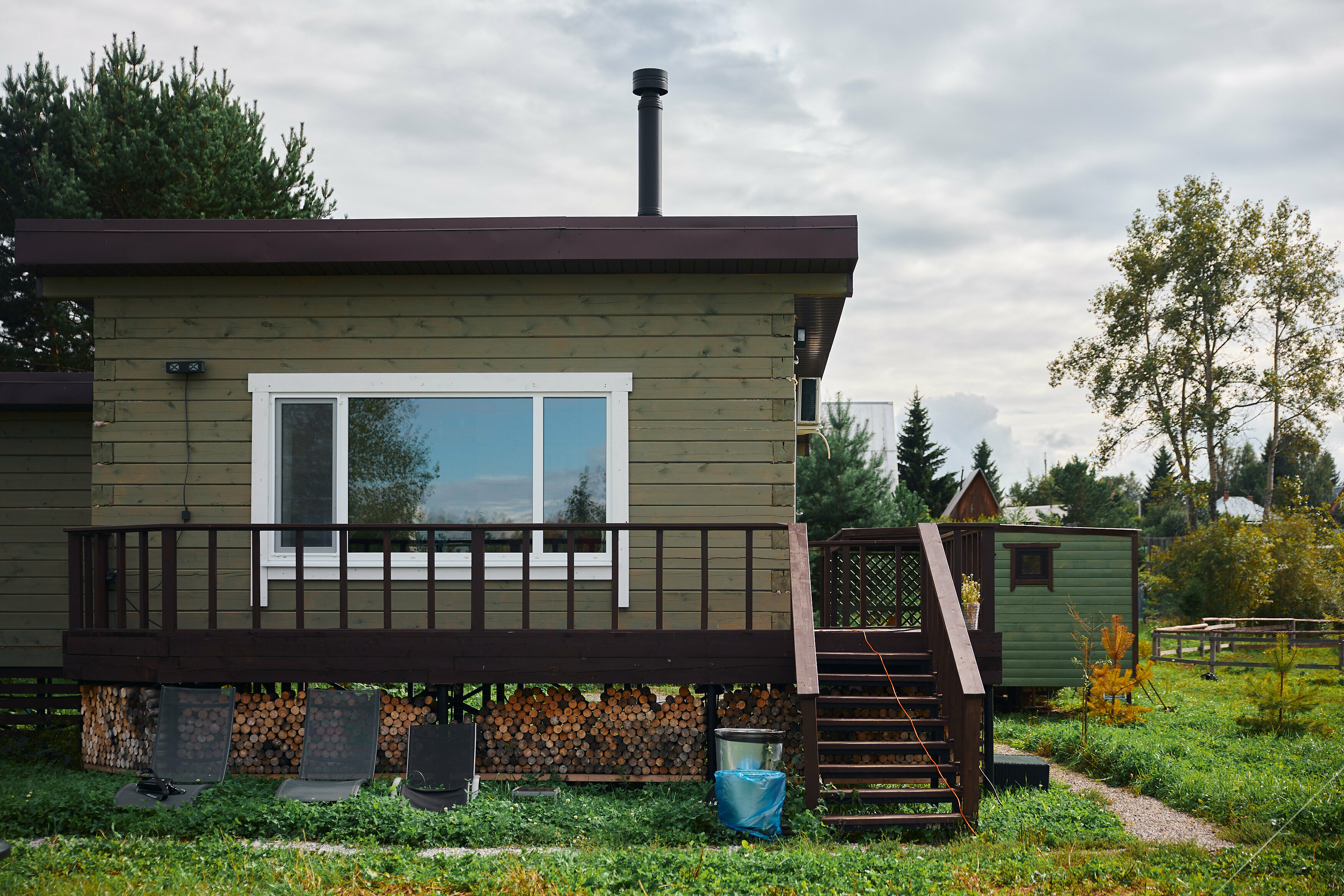 Дом с видом на лес