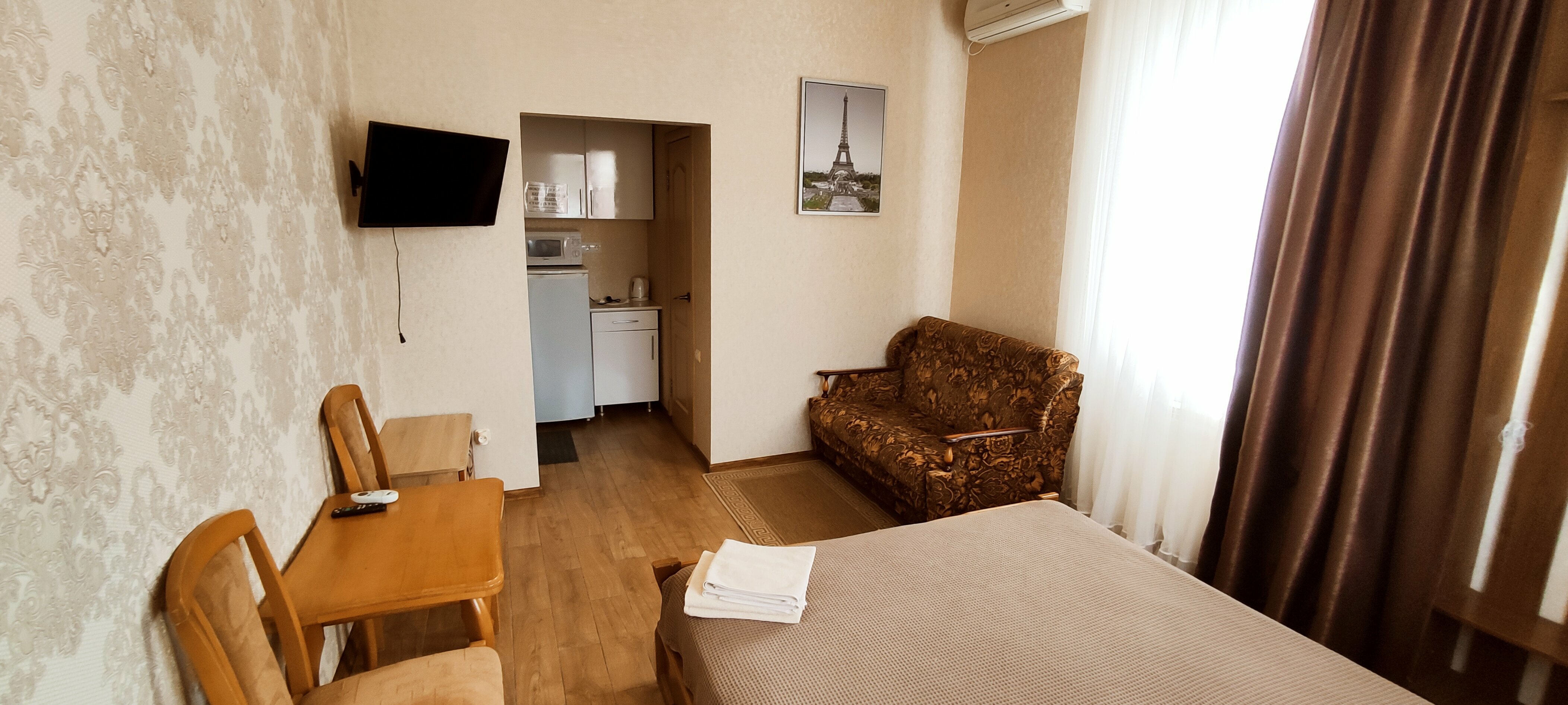 Двухместный номер Делюкс с 1 кроватью и балконом