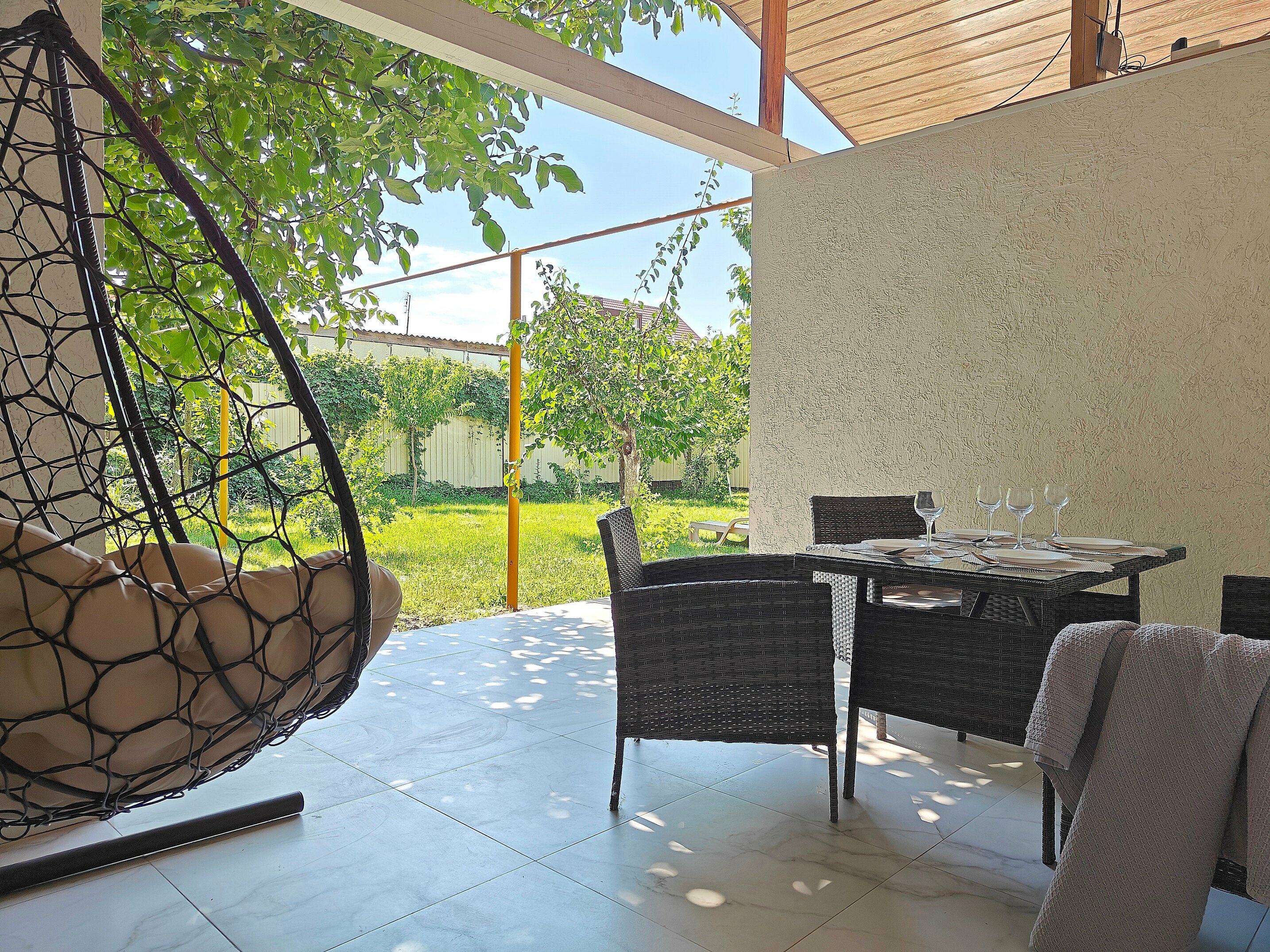 Семейный номер с террасой