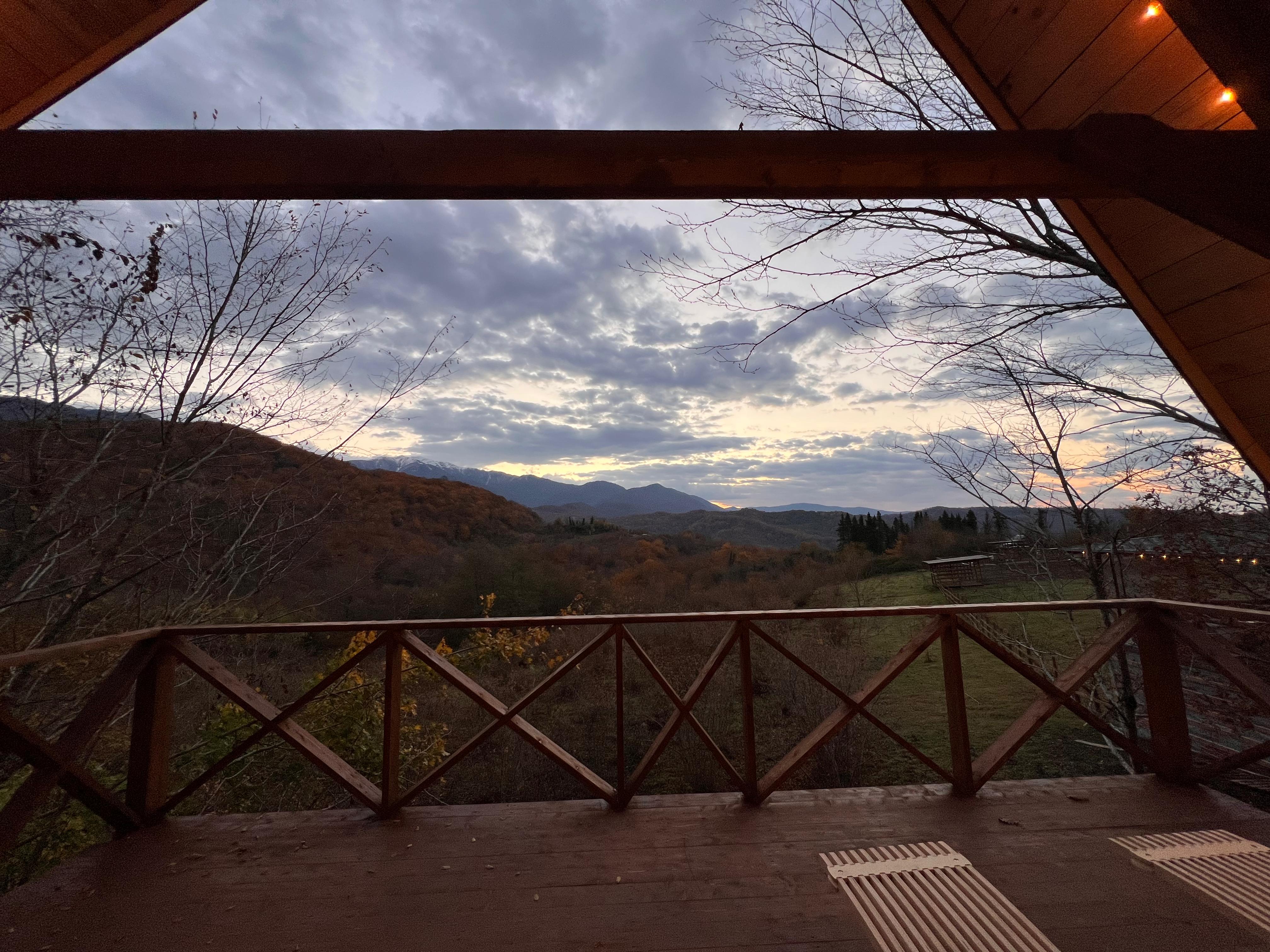 Коттедж с видом на горы