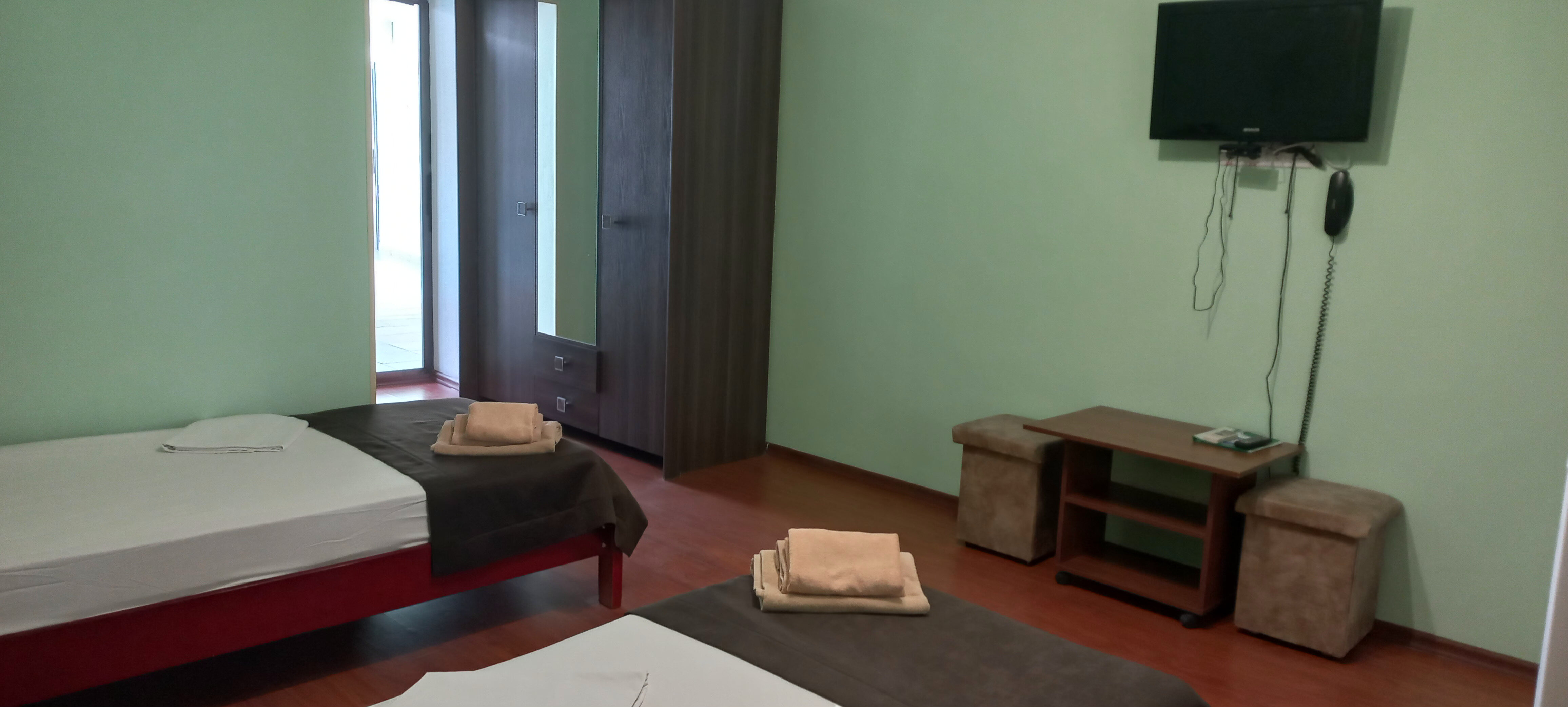 Двухместный номер с 1 кроватью или 2 отдельными кроватями и балконом