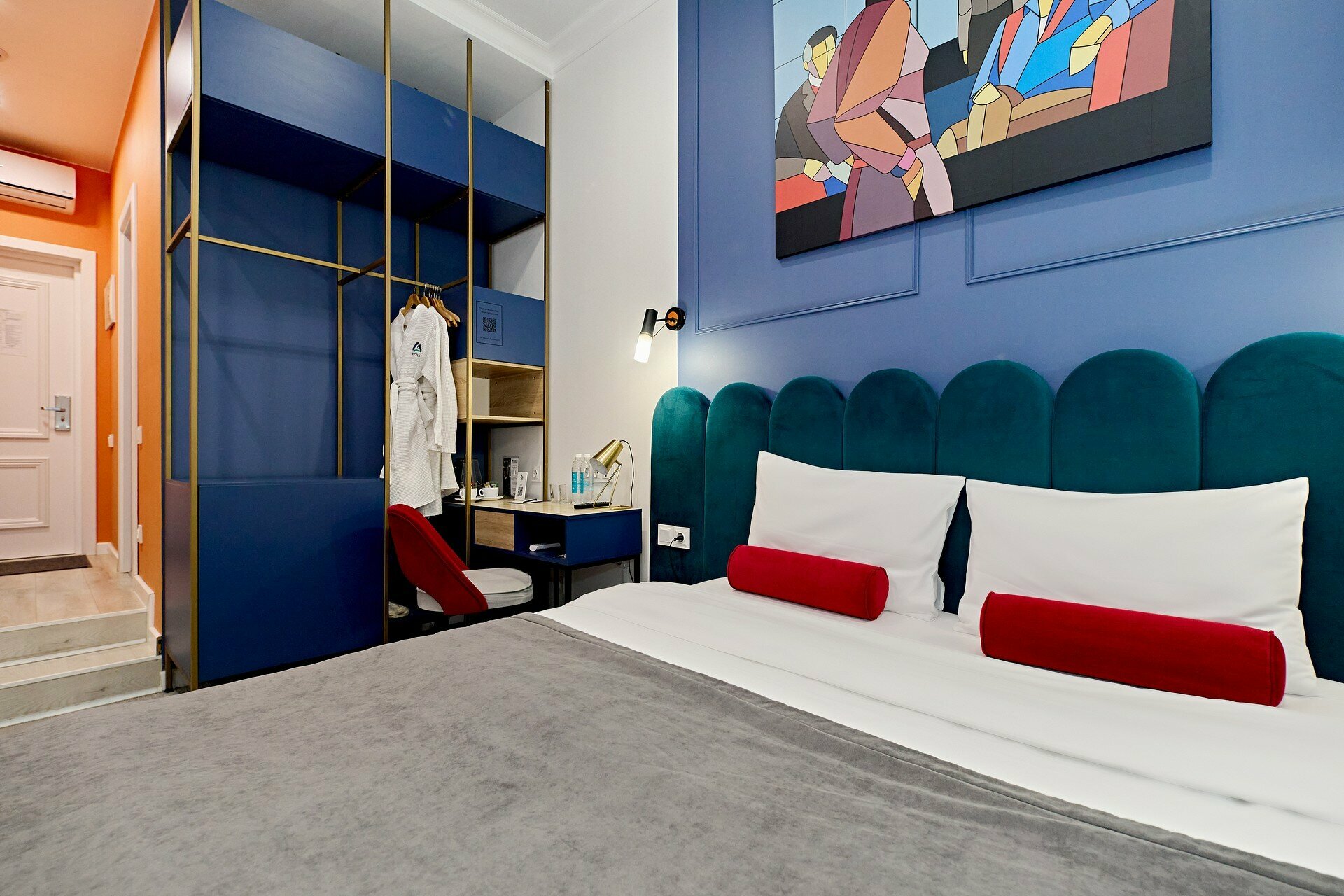 Стандартный двухместный номер с 1 кроватью или 2 отдельными кроватями и балконом