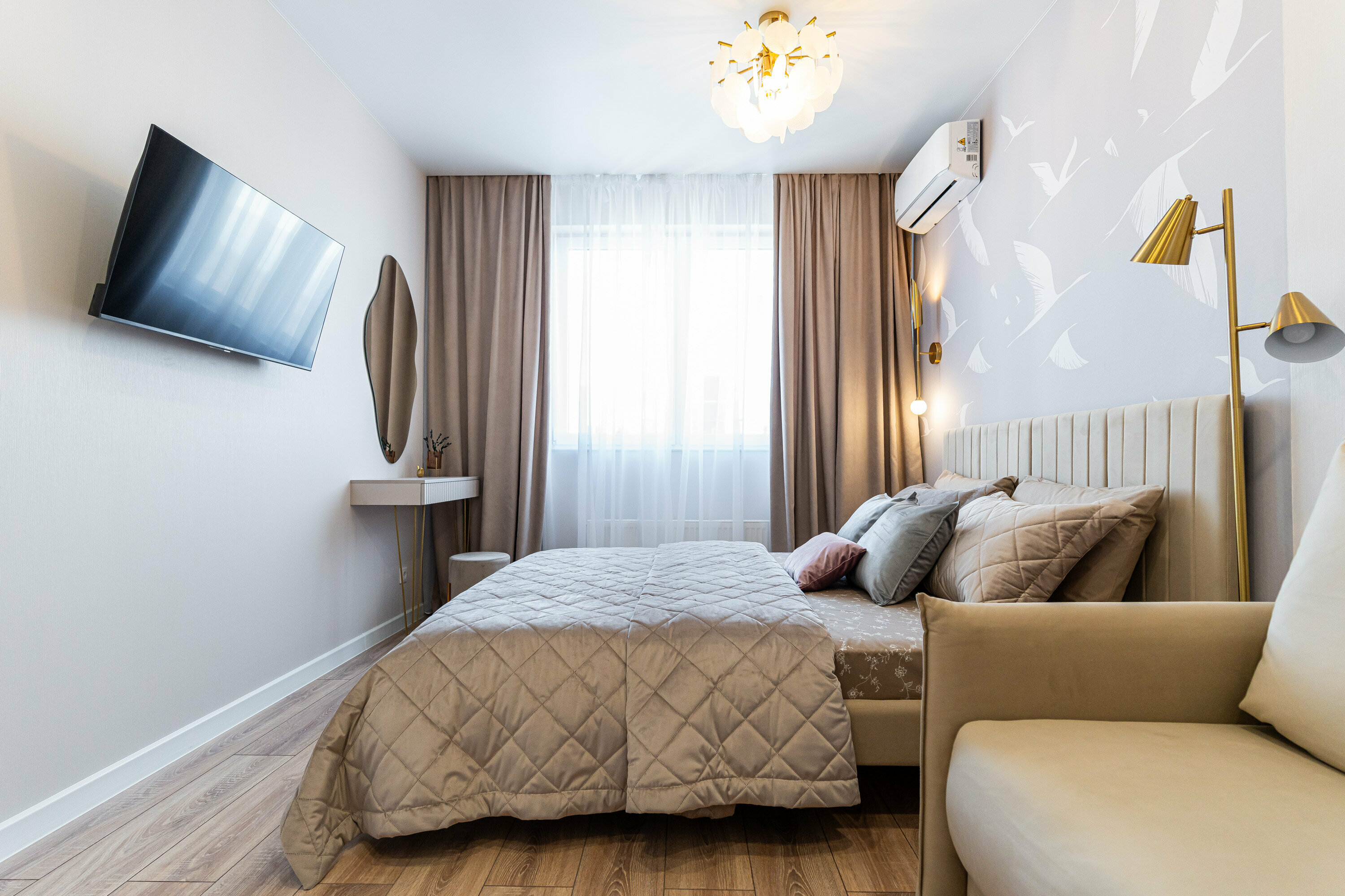 Апартаменты с 1 спальней