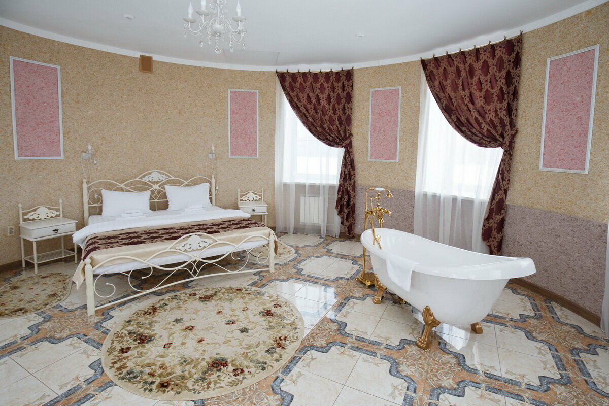 Двухуровневый четырехместный номер