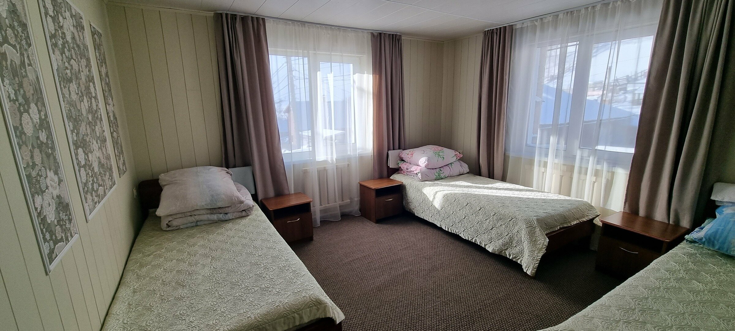 Бюджетный трехместный номер