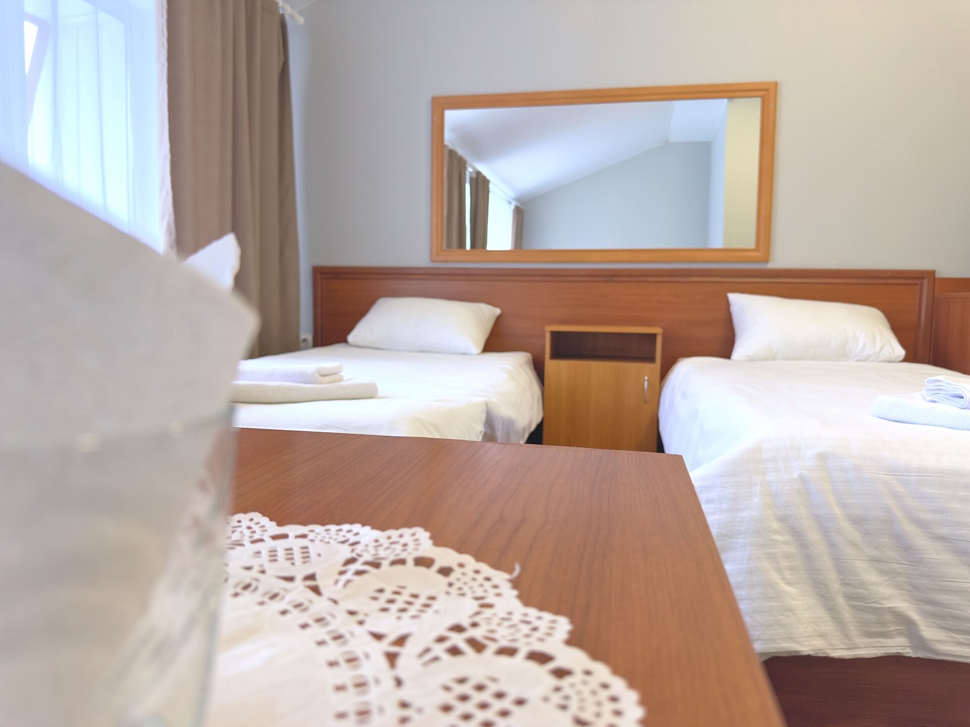 Четырехместный номер с ванной комнатой