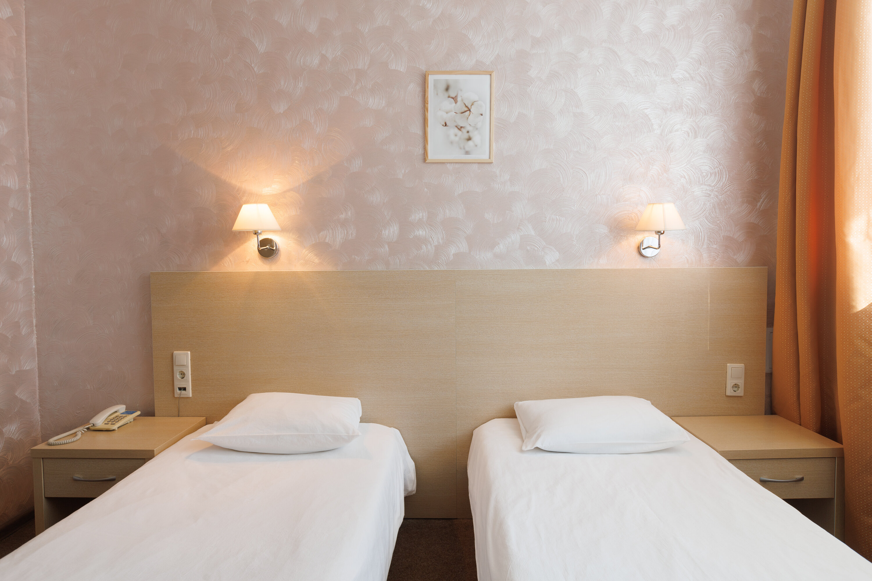 Двухместный номер с 1 кроватью или 2 отдельными кроватями и балконом