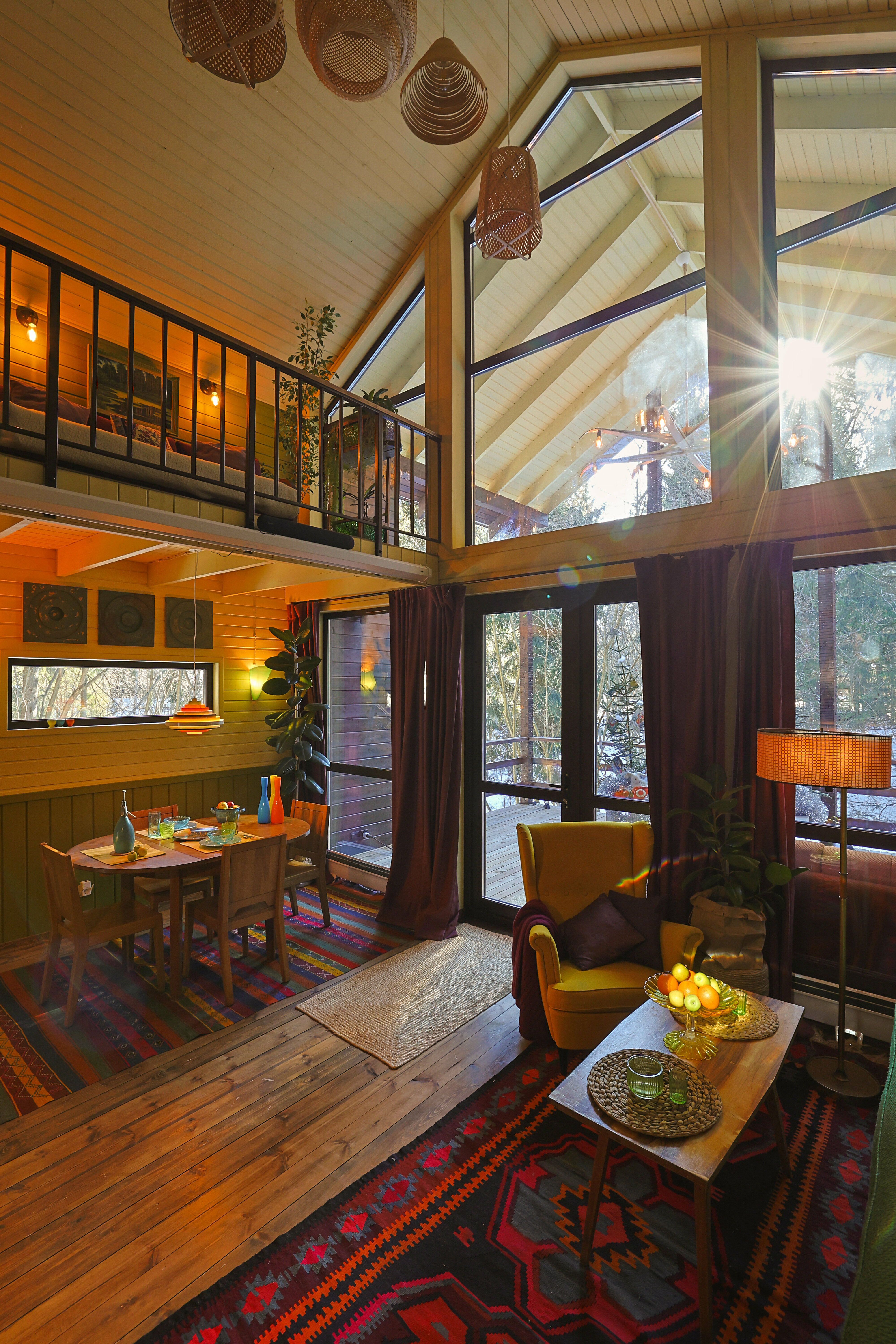 Дом с видом на лес