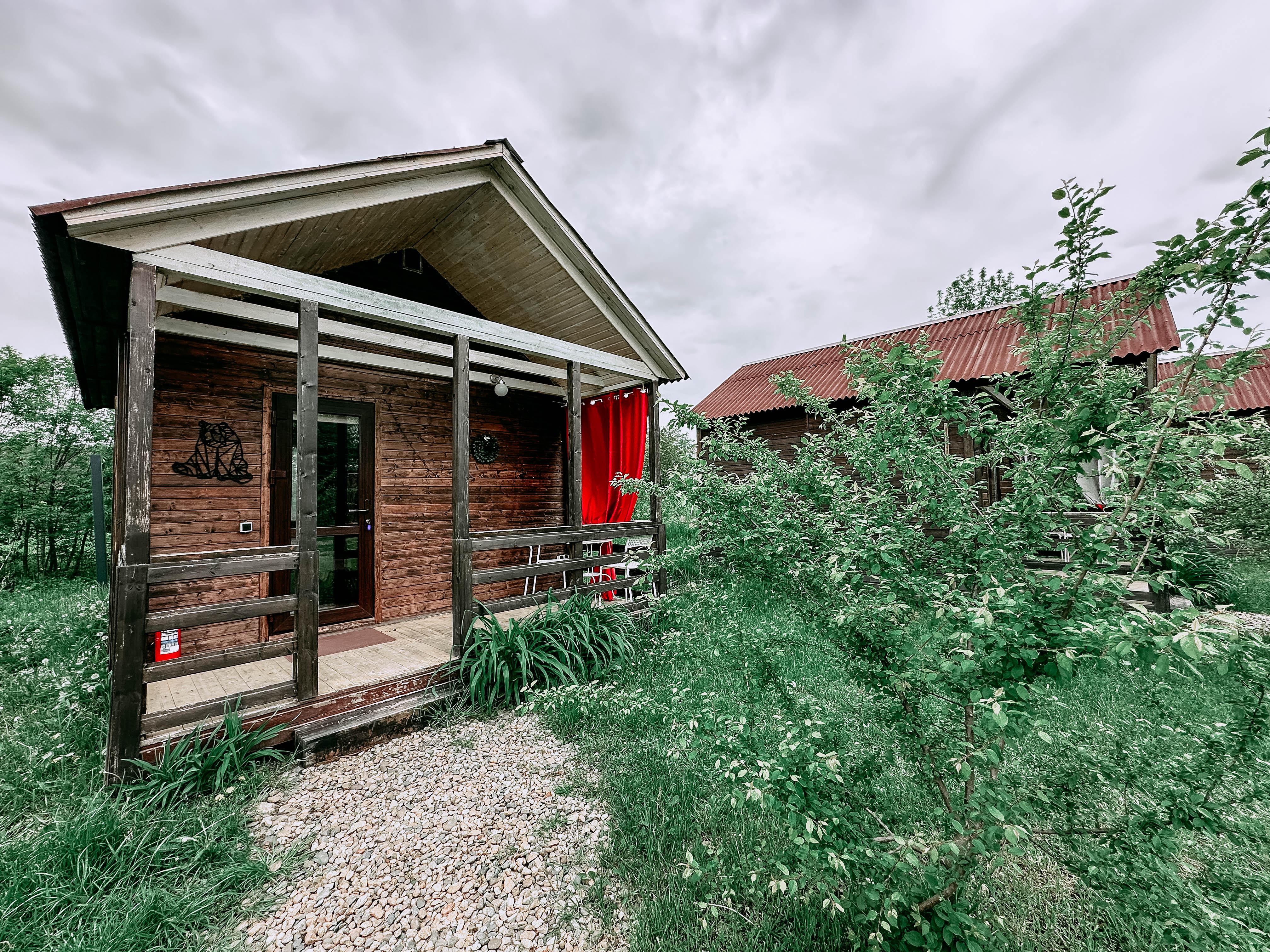 Двухместный номер с 1 кроватью и террасой