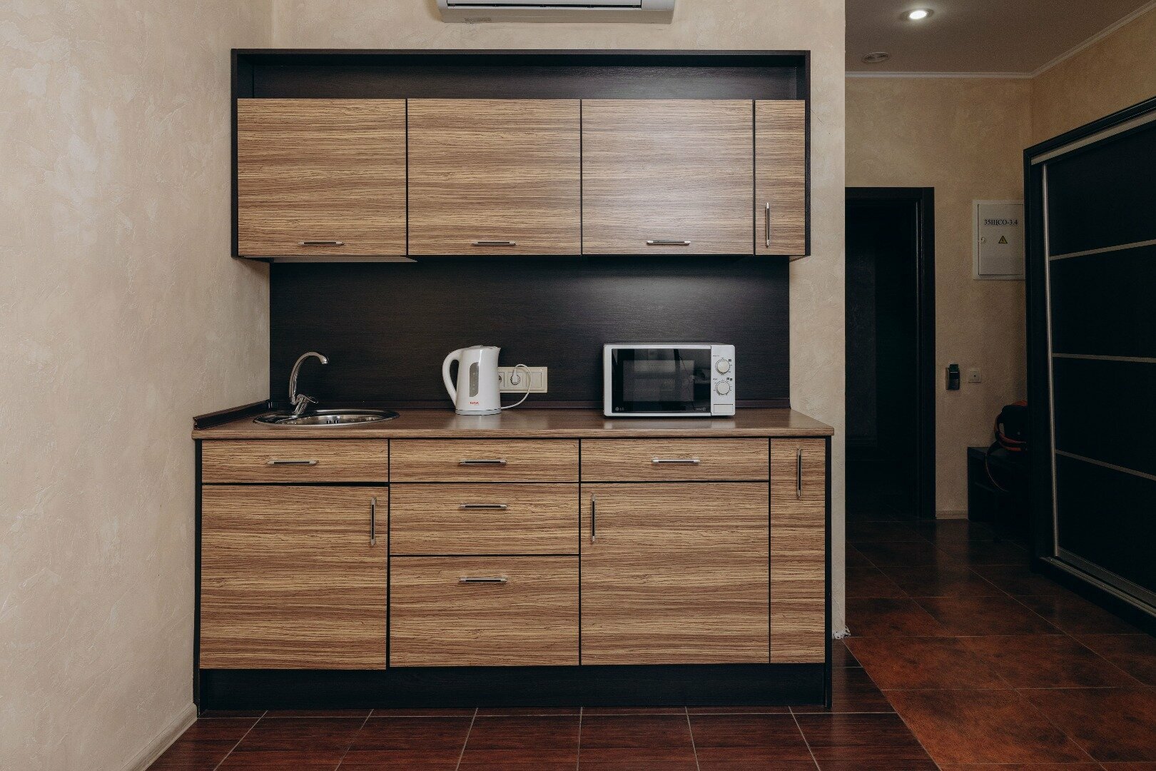 Стандартный четырехместный номер с кухней