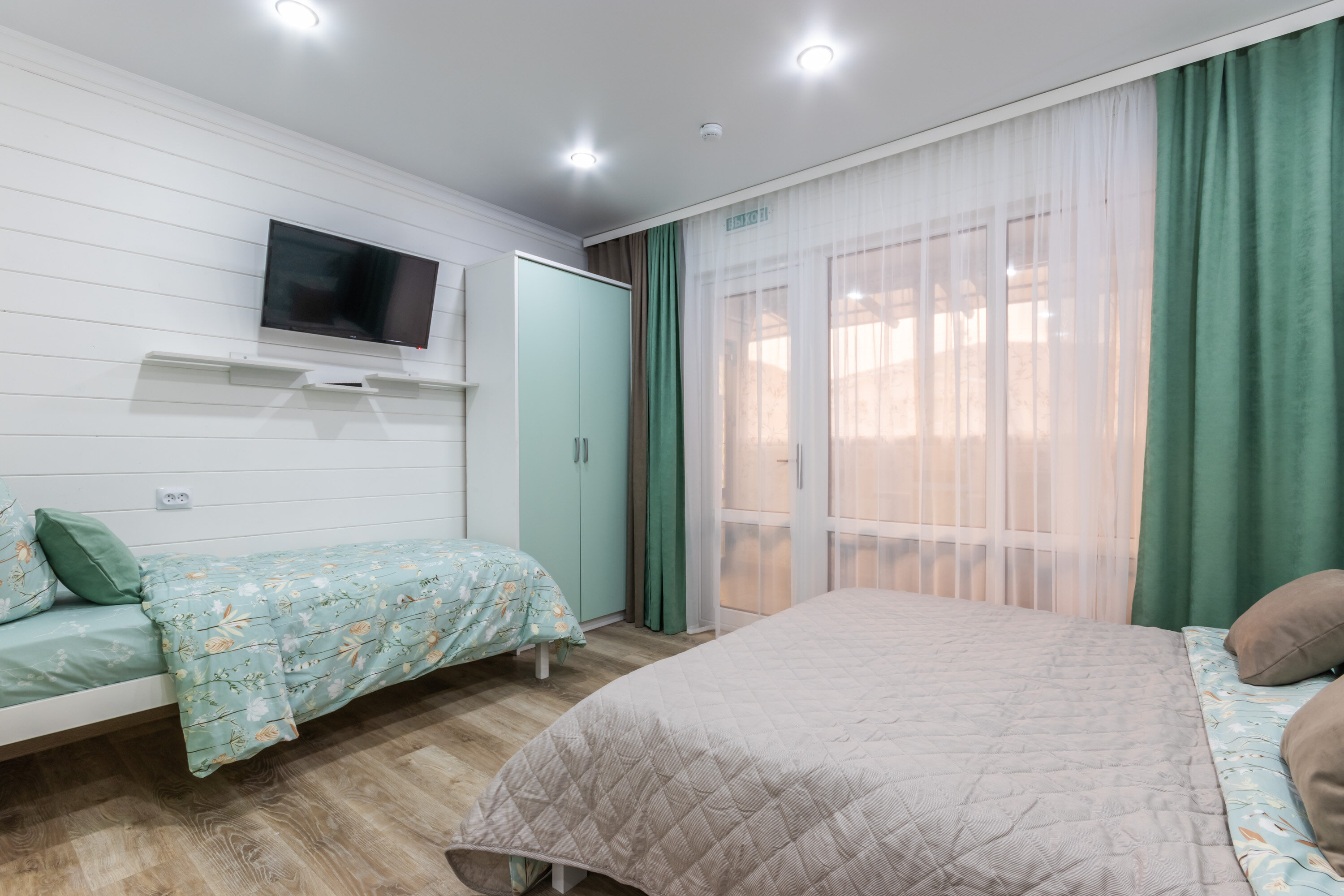 Апартаменты четырехместные №3,4