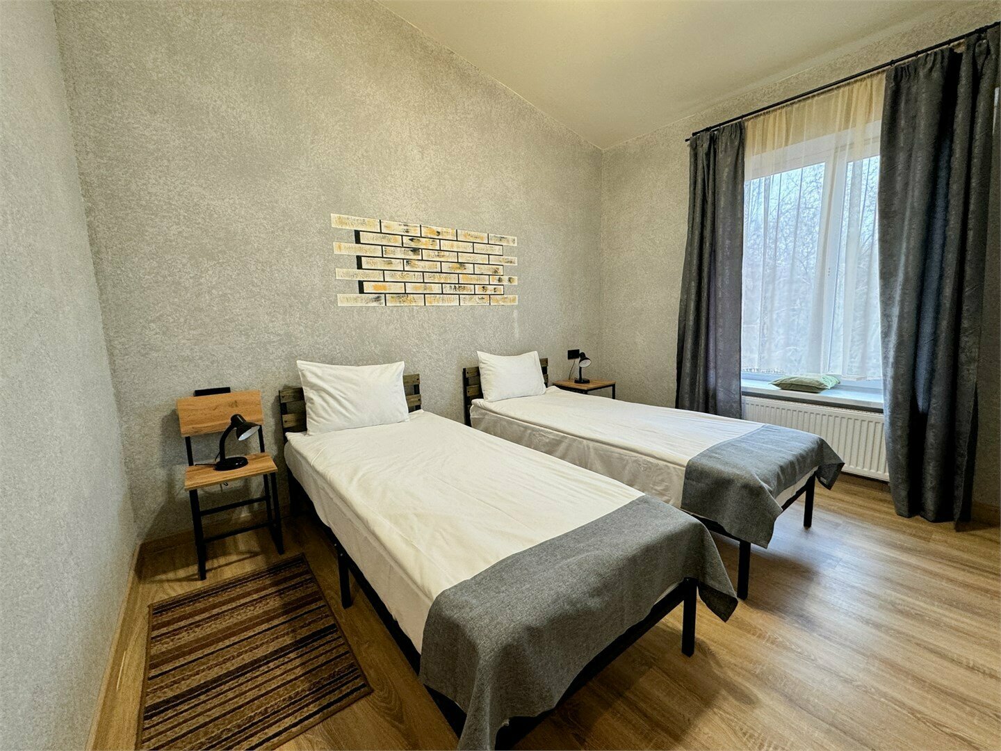 Стандартный номер с двумя раздельными  кроватями