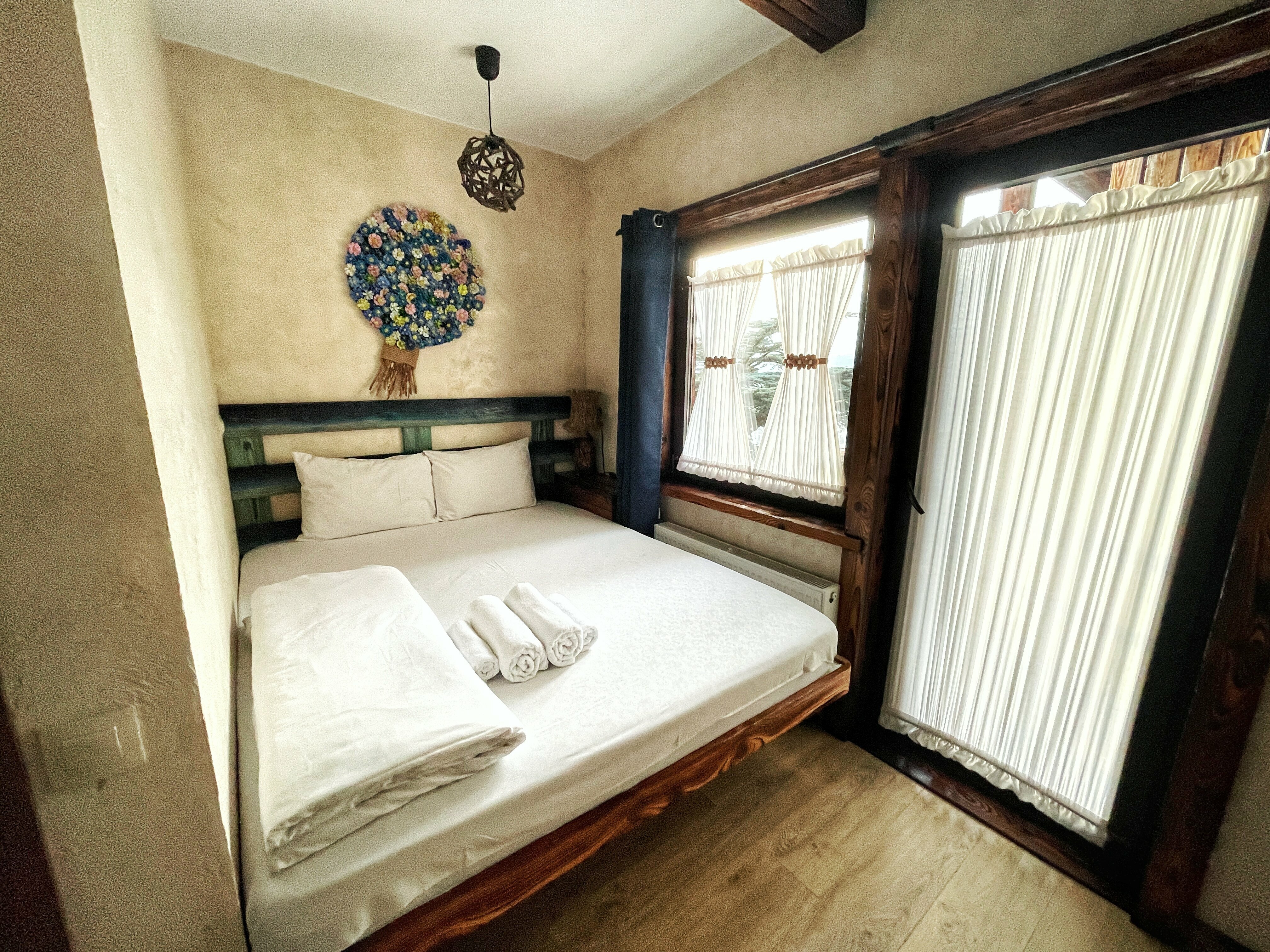 Двухместный номер Делюкс с 1 кроватью и балконом, вид на море